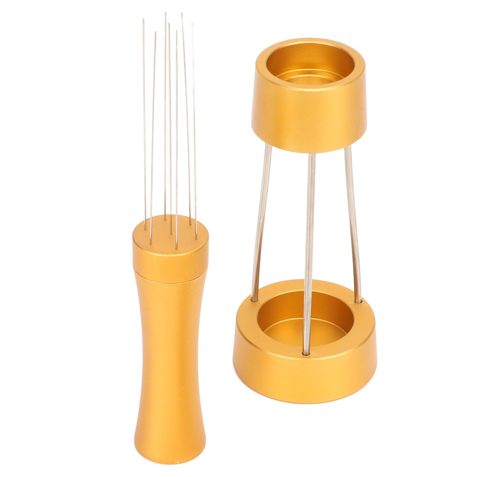 Coffee Stirrer Distributor Needle Stainless Steel Coffee Stirring Powder Needle Distributor Gold - Image 5