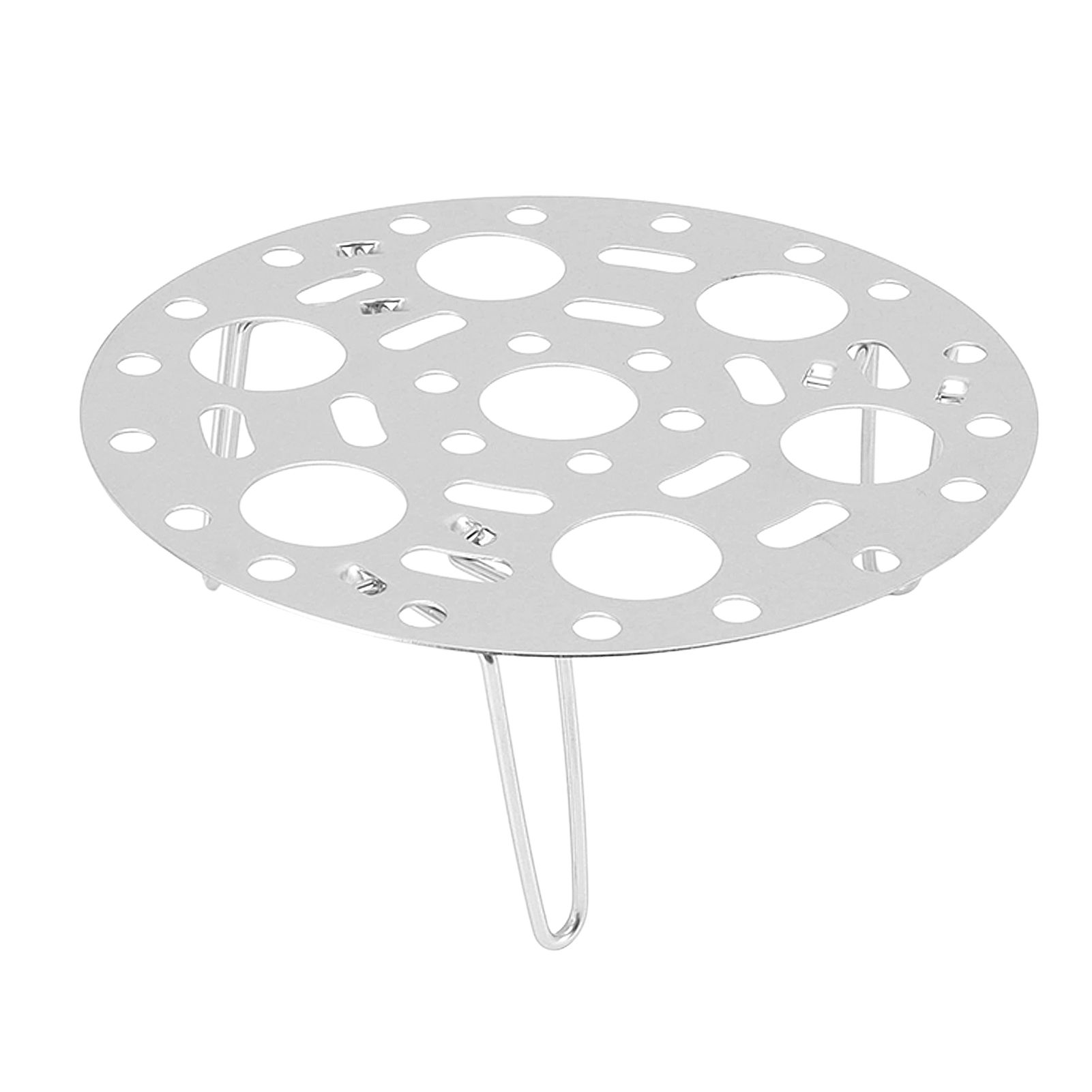 Steaming Rack Stainless Foldable Multi Function Steel Steaming Tray Dumplings Egg Steaming Tool for Home Restaurant Silver - Image 3