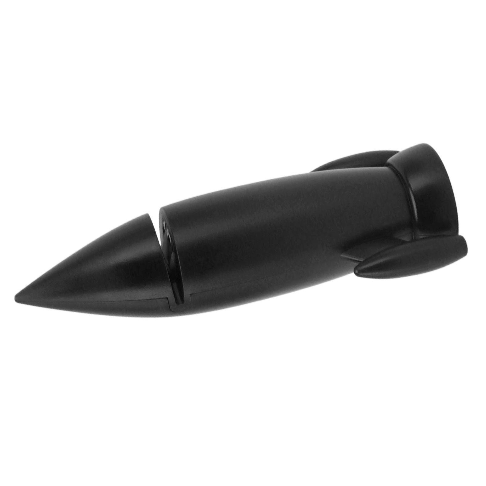 Knife Sharpener Creative Ceramic Handheld Manual Knife Sharpener for Kitchen Knives Scissor Black - Image 5