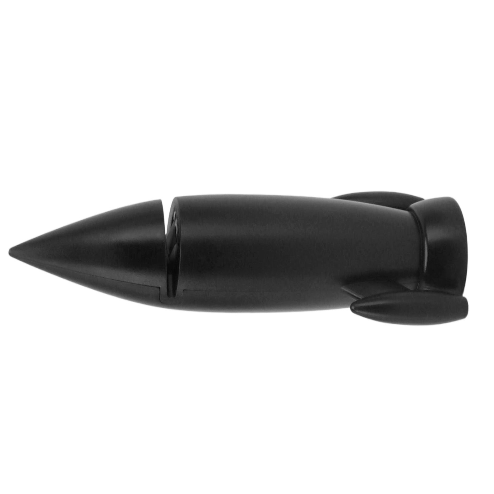 Knife Sharpener Creative Ceramic Handheld Manual Knife Sharpener for Kitchen Knives Scissor Black - Image 6