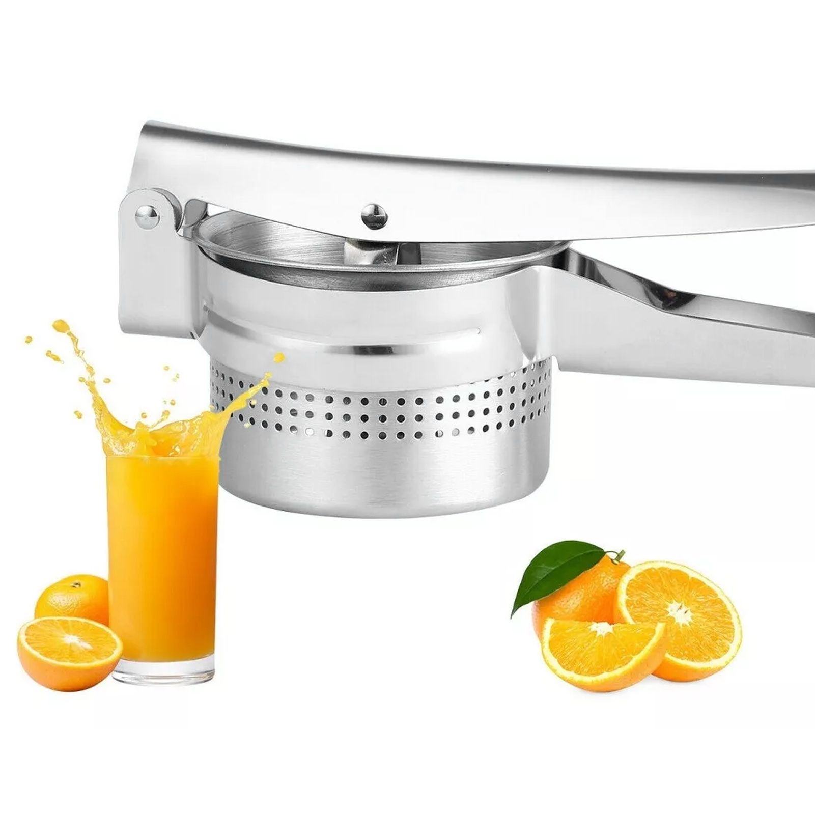 Manual Fruit Juicer Stainless Steel Hand Press Juices Extractor Fruit Juices Squeezer for Vegetable Fruit - Image 8