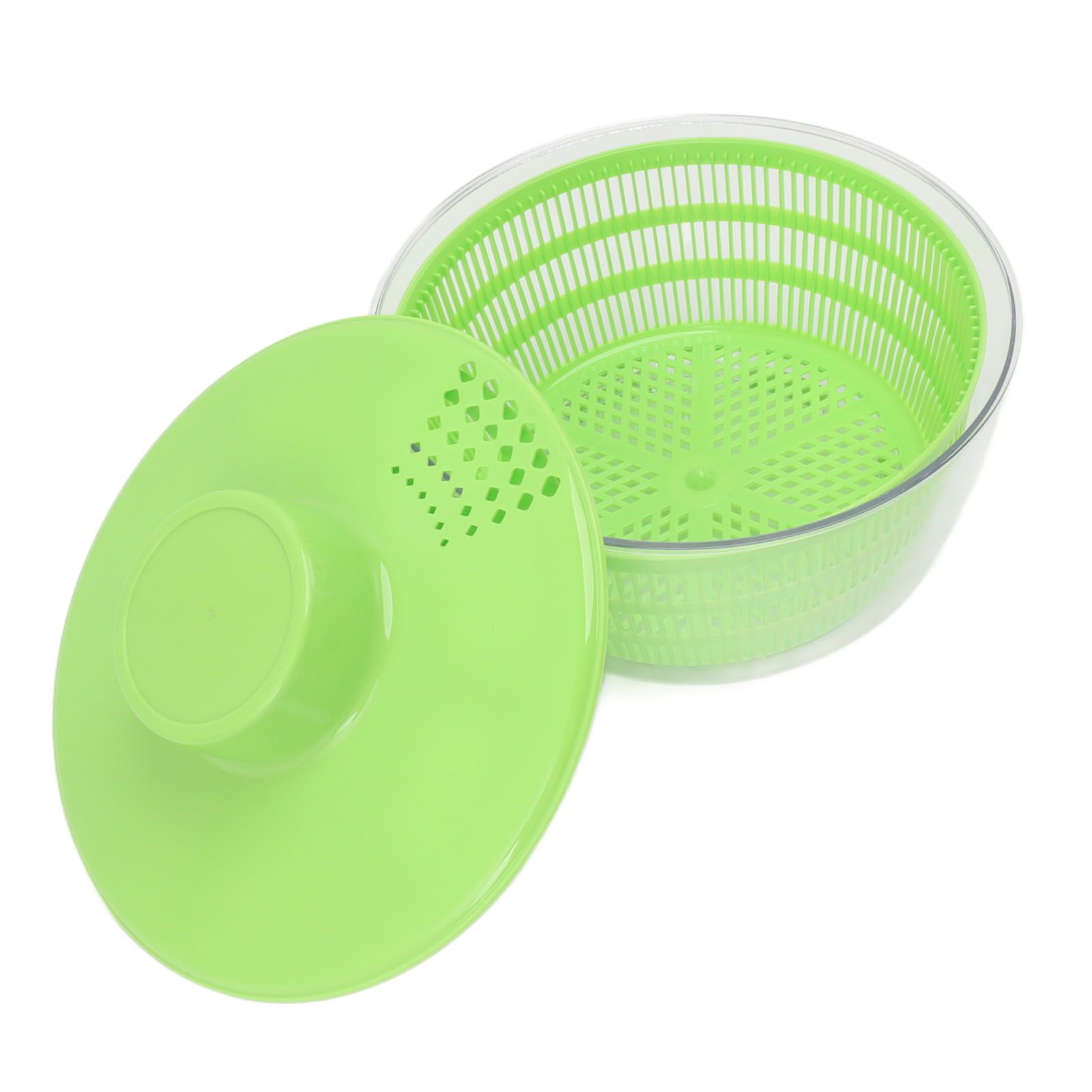 Electric Drainer Double Layer Multifunctional Automatic Food Spinner Household Kitchenware for Vegetable Washing Fruit Salad - Image 2