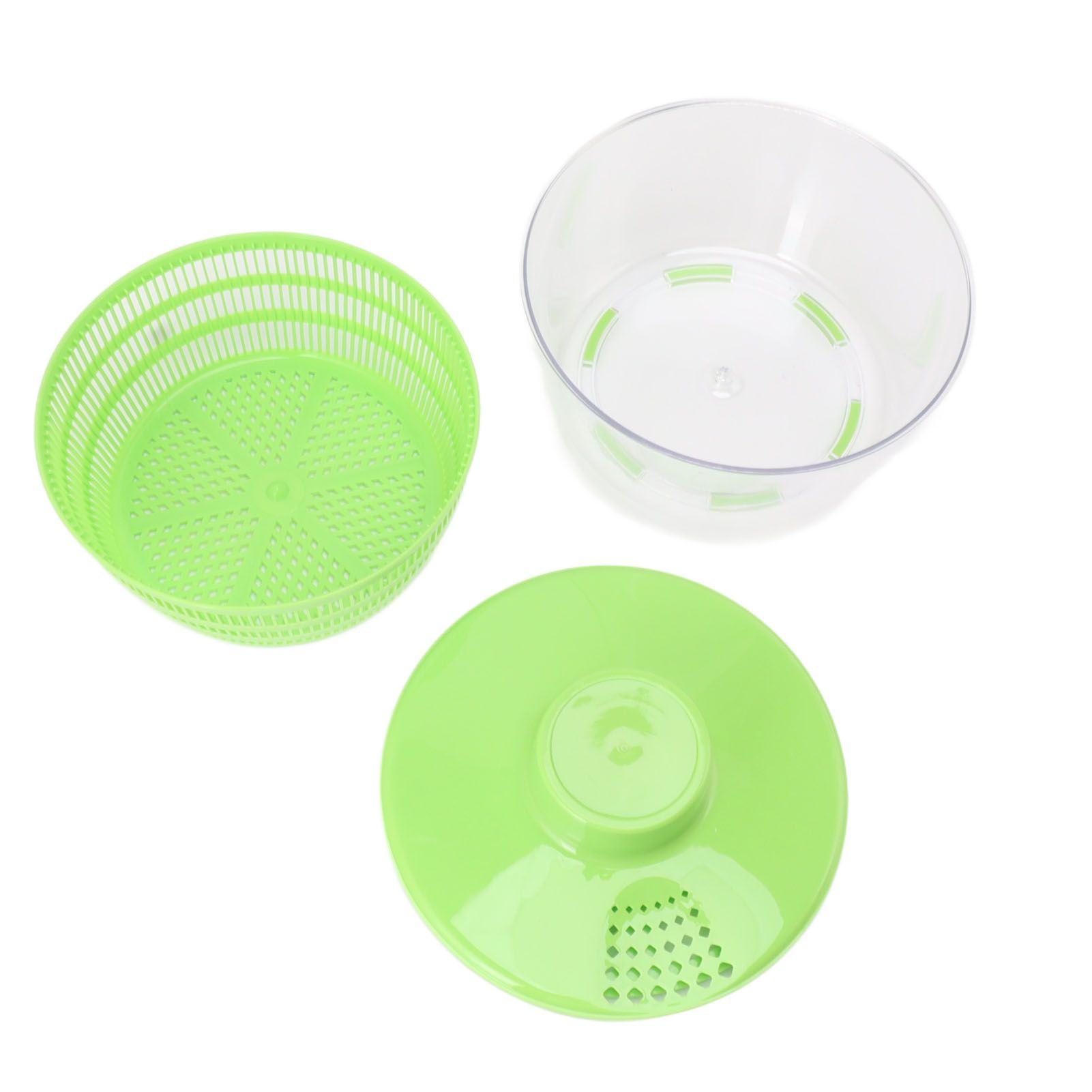 Electric Drainer Double Layer Multifunctional Automatic Food Spinner Household Kitchenware for Vegetable Washing Fruit Salad - Image 4