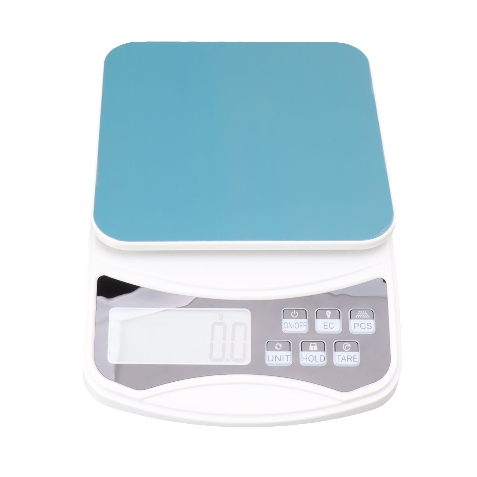 White Electric Kitchen Food Baking Scale 0.1g High Accuracy ABS Electronic Flat Food Weighing Scale - Image 6