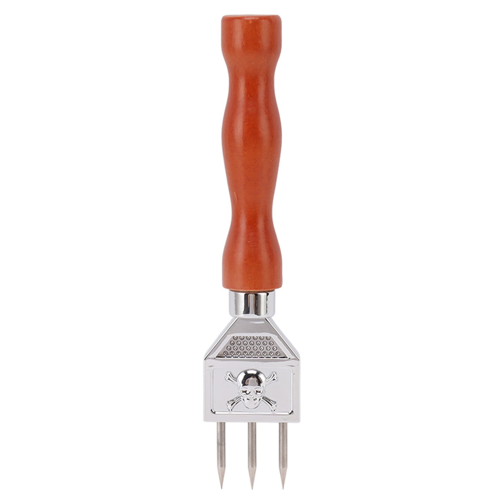 Ice Chipper 304 Stainless Steel Ice Crusher with Wooden Handle for Breaking Ice Kitchen Tool Type A - Image 1