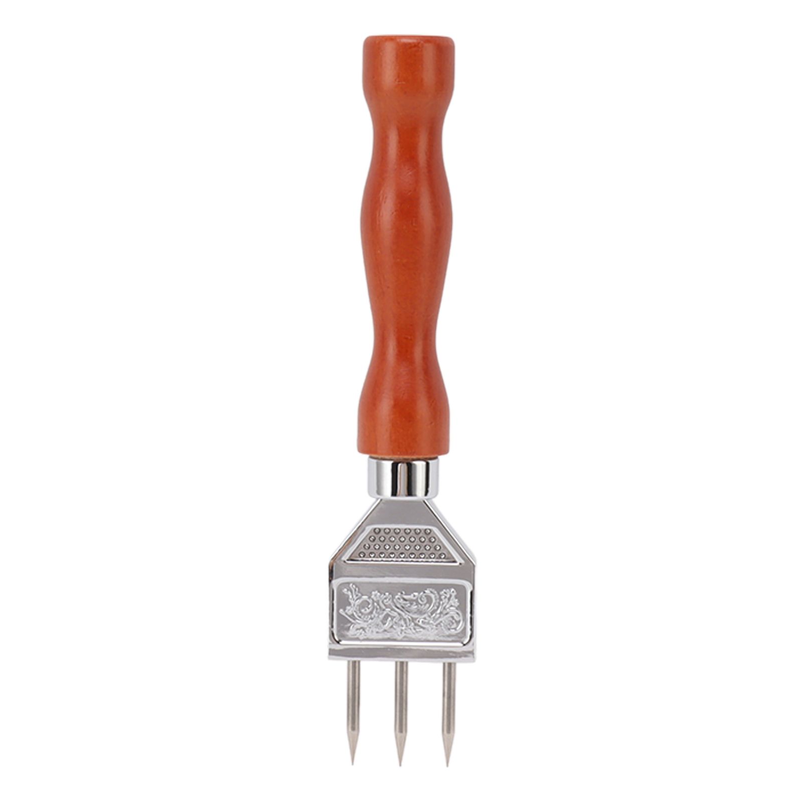 Ice Chipper 304 Stainless Steel Ice Crusher with Wooden Handle for Breaking Ice Kitchen Tool Type A - Image 2