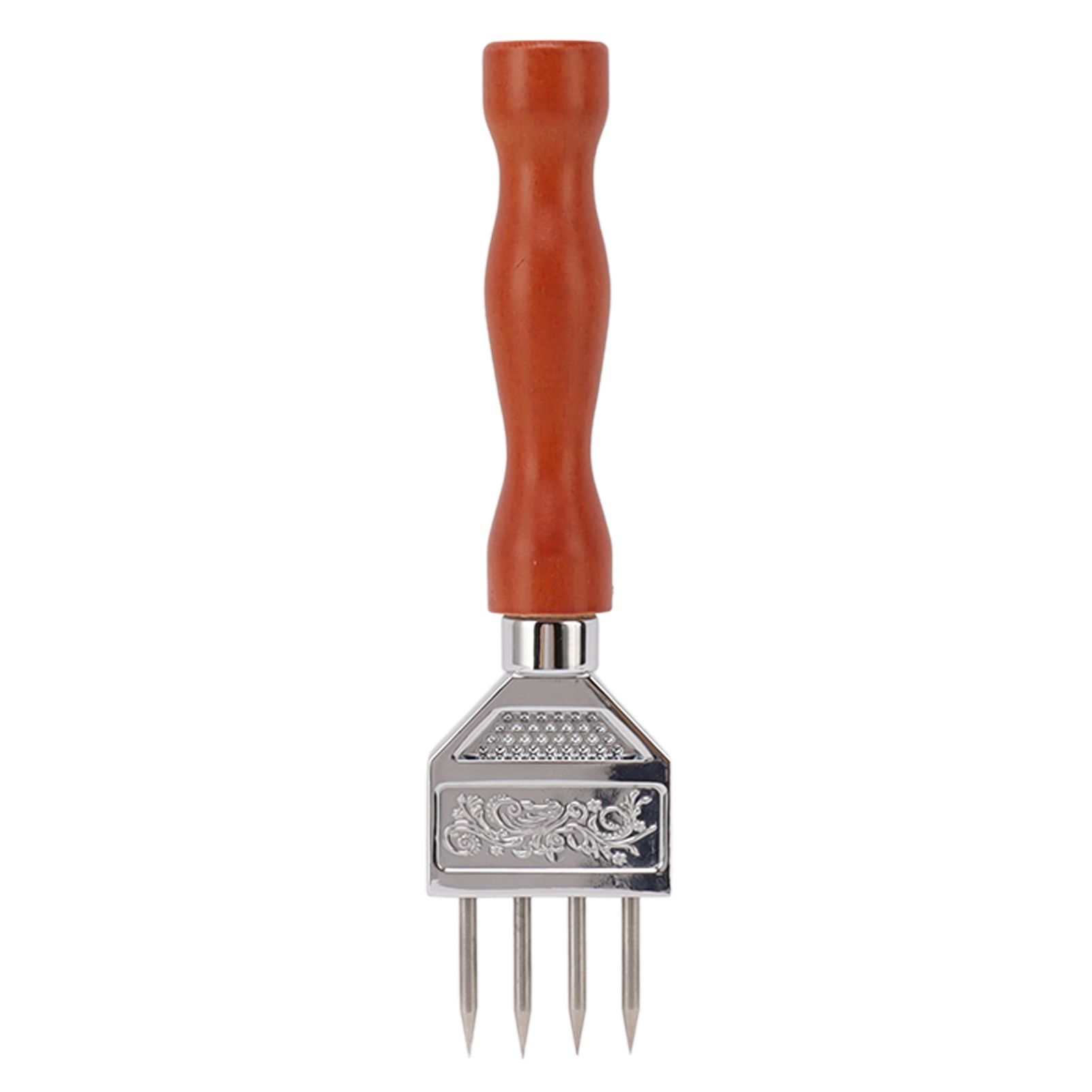 Ice Chipper 304 Stainless Steel Ice Crusher with Wooden Handle for Breaking Ice Kitchen Tool Type B - Image 1