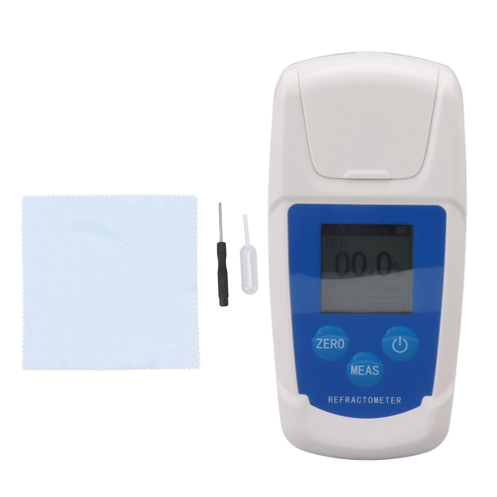 0‑55% Digital Brix Refractometer High Accuracy Brix Tester Meter for Fruit Juice Beverage Drinks Sugar Content Measuring - Image 1