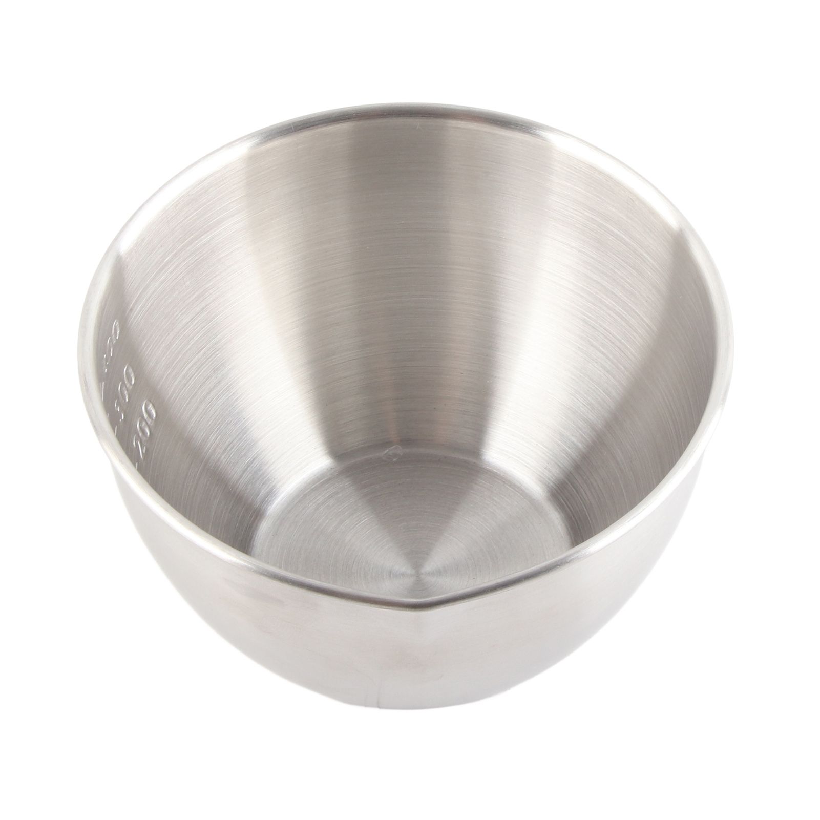 Mixing Bowl Refrigerator Dishwasher Safe Thick 304 Stainless Steel Serving Bowl with Scale for Salad Fruit Baking Type B - Image 1