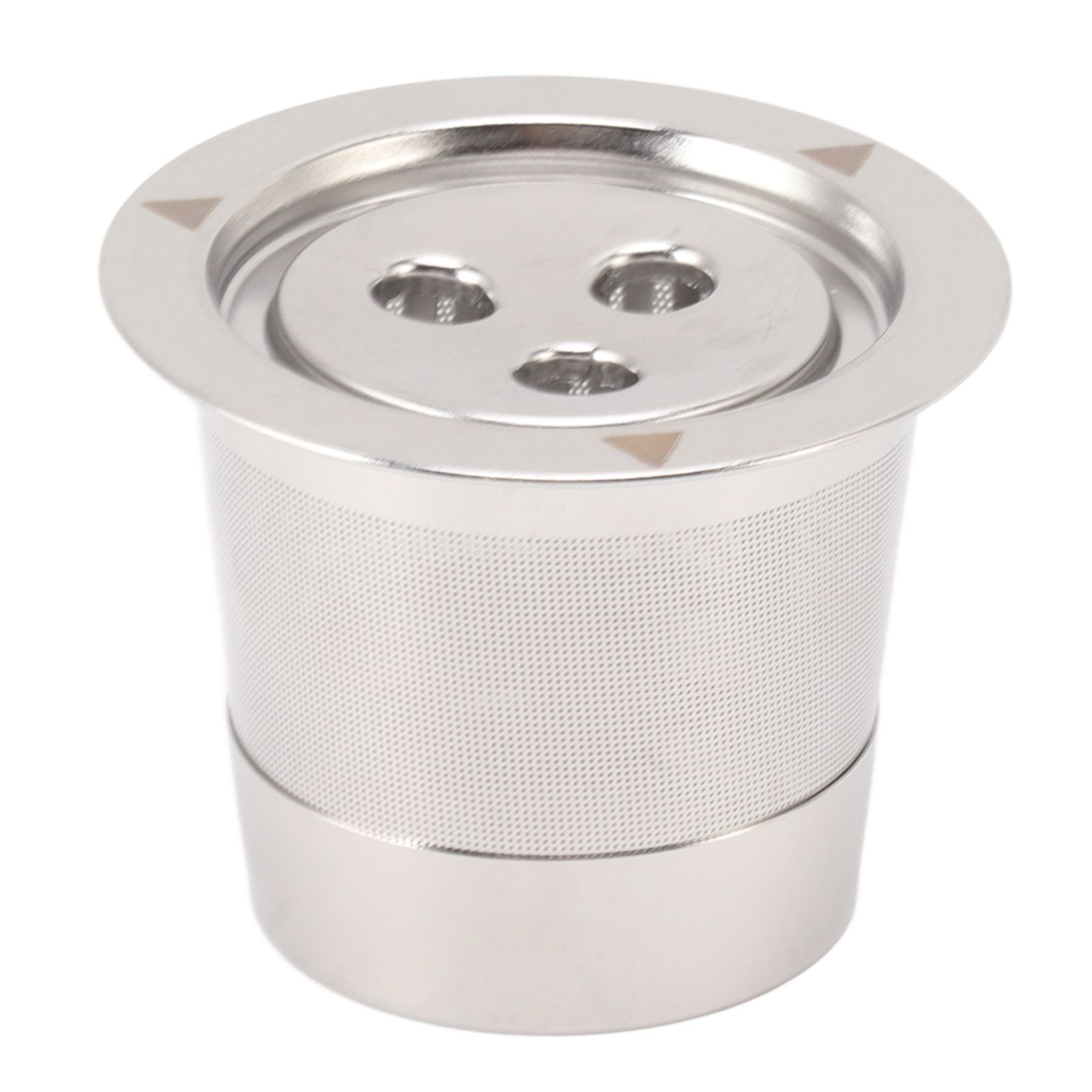 Coffee Capsule Filter Reusable Refillable Stainless Steel 3 Hole Coffee Capsule Cup - Image 2