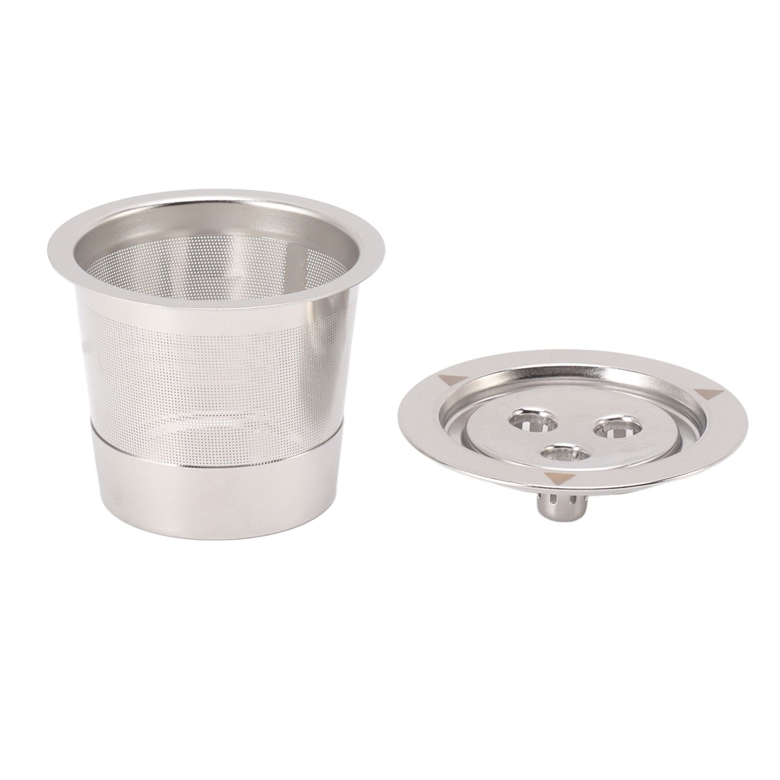 Coffee Capsule Filter Reusable Refillable Stainless Steel 3 Hole Coffee Capsule Cup - Image 5