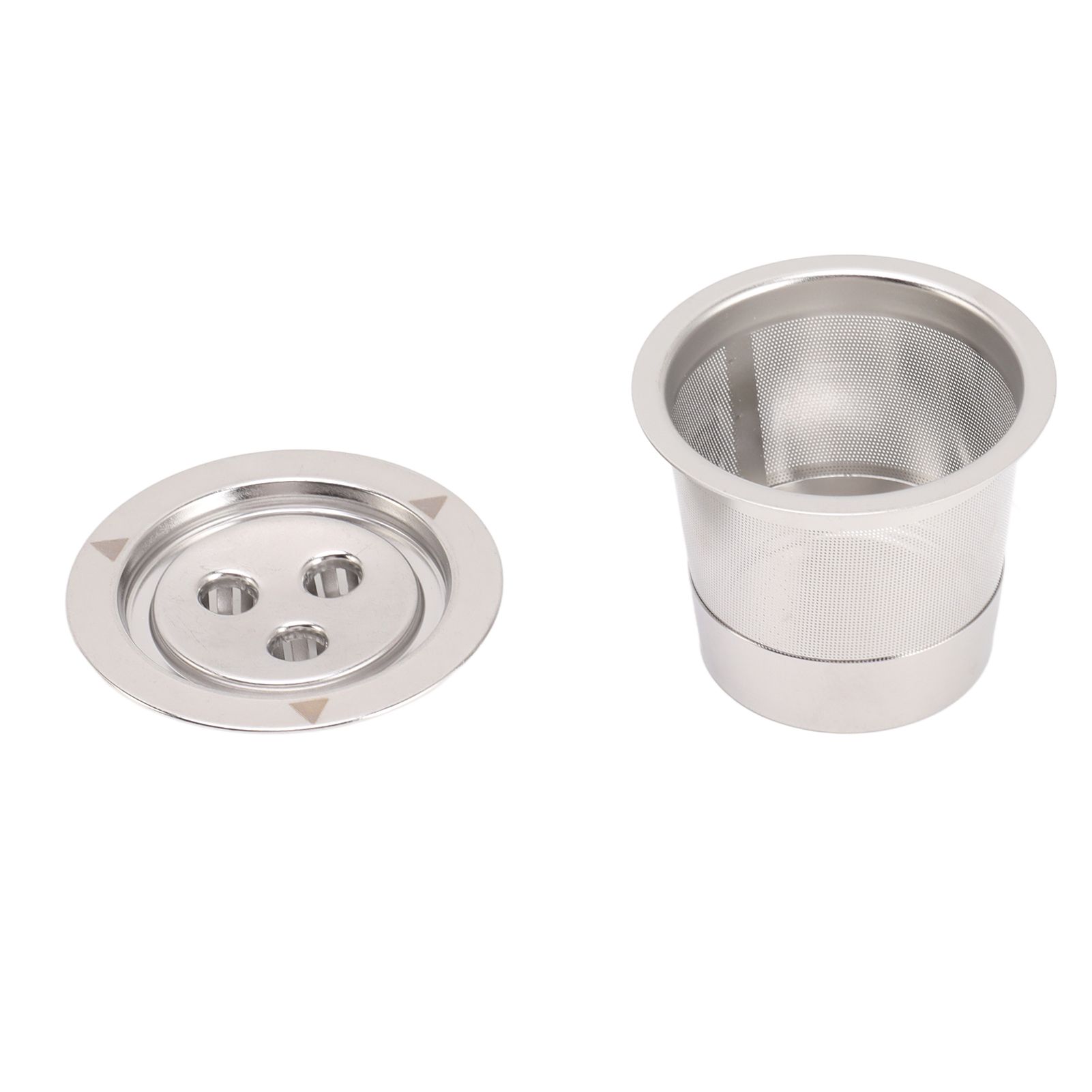 Coffee Capsule Filter Reusable Refillable Stainless Steel 3 Hole Coffee Capsule Cup - Image 7