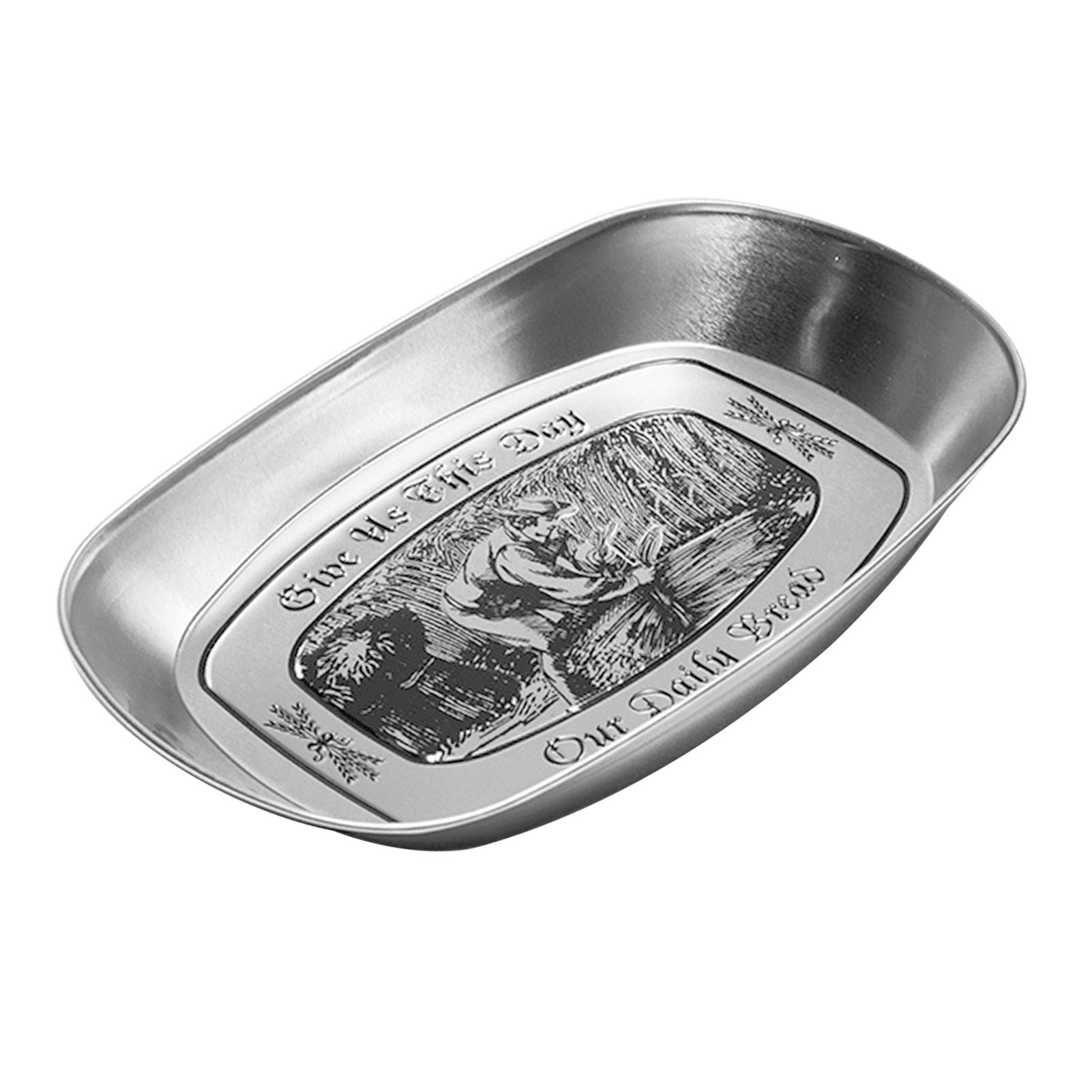 Camping Tinplate Outdoor Dinner Plate Multifunctional Kitchenware European Cutlery Portable Picnic Bowl Harvest Pattern - Image 7