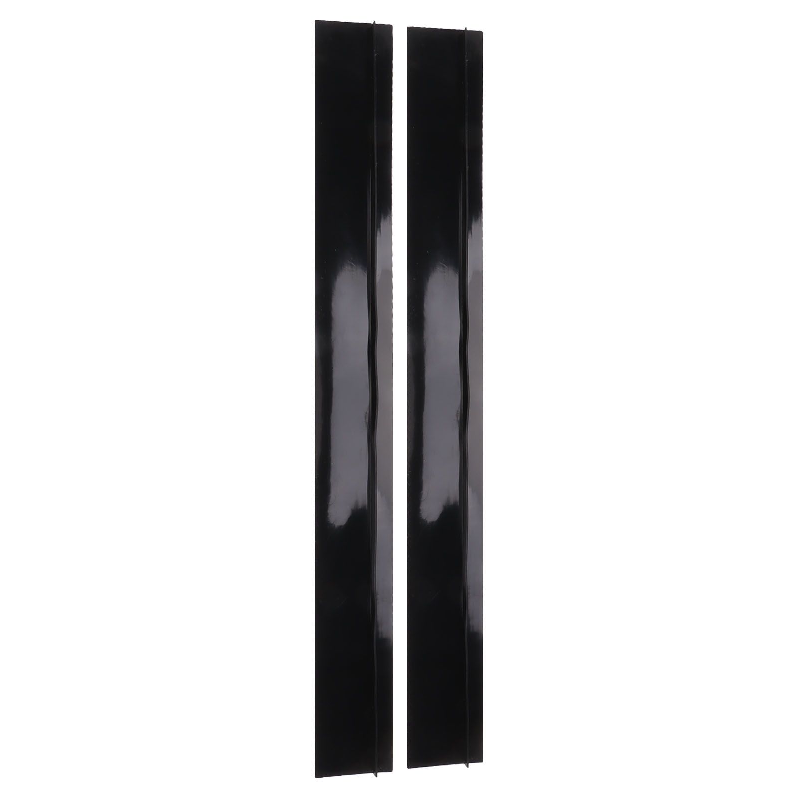 2pcs Kitchen Wide Gap Filler Strip Anti Oil Sealing Strip T Shaped Silicone Stove Gap Covers for Kitchen Stovetop Cooktop Black 53.3cm / 21in - Image 3
