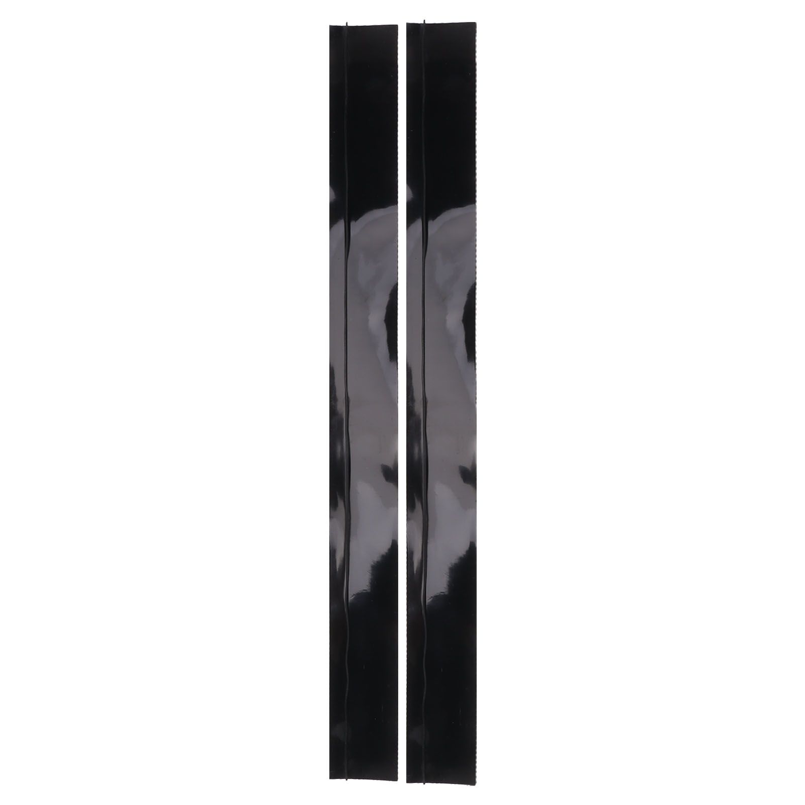 2pcs Kitchen Wide Gap Filler Strip Anti Oil Sealing Strip T Shaped Silicone Stove Gap Covers for Kitchen Stovetop Cooktop Black 63.5cm / 25in - Image 2
