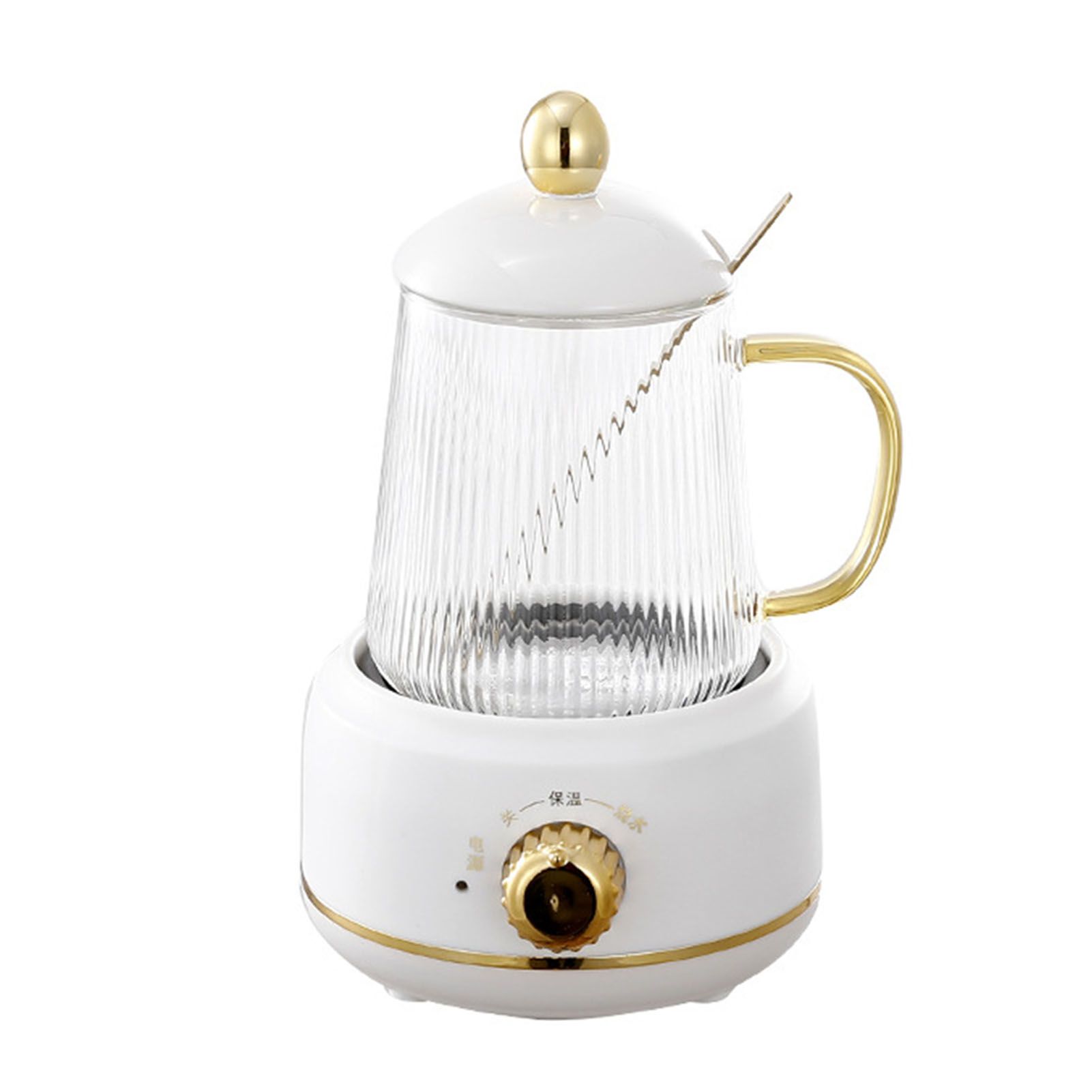 Portable Electric Kettle Stew Cup 450ML Health Cup Mini Slow Cooker Kettle Office Flower Teapot Split Tea Boiler AU Plug 220V - Image 1