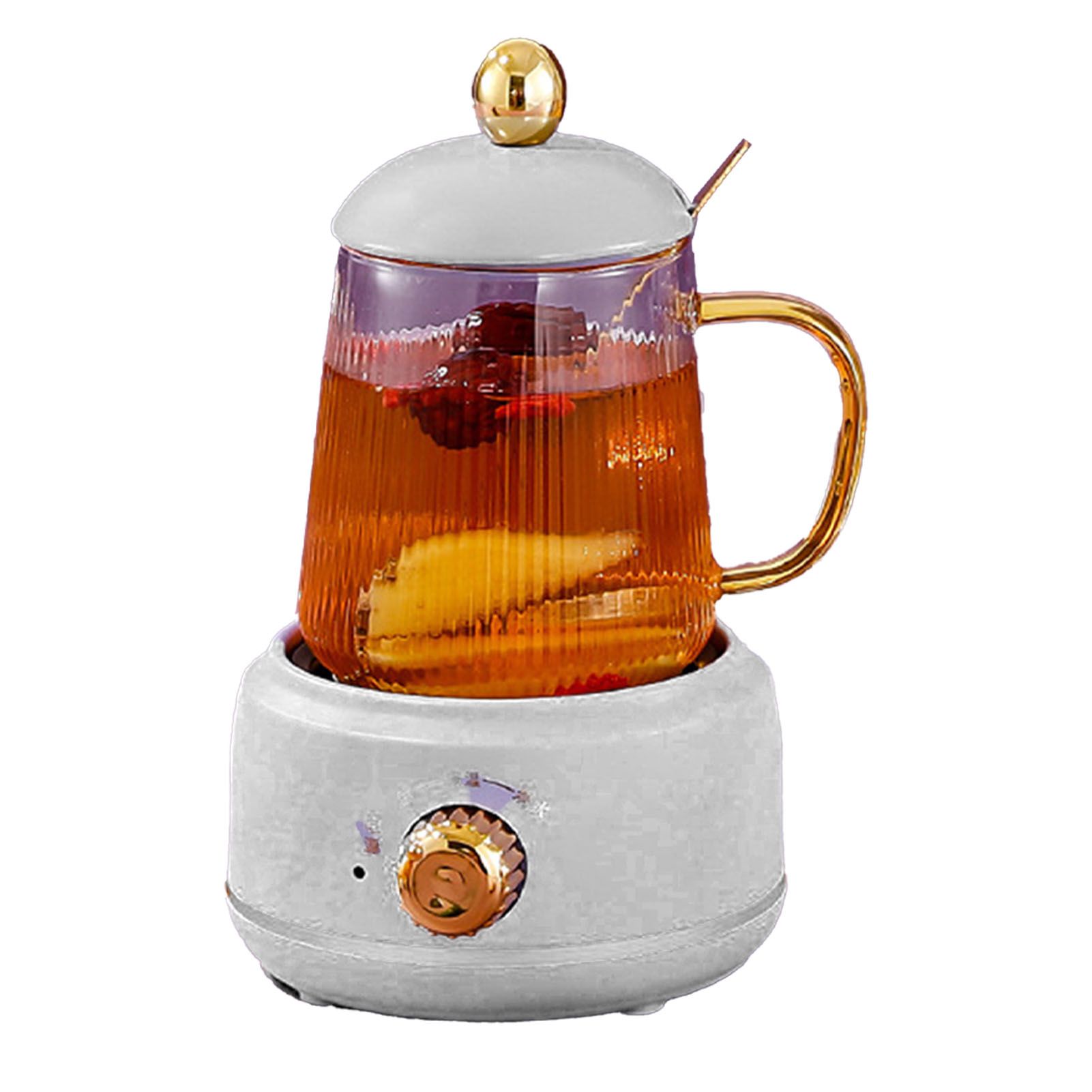 Portable Electric Kettle Stew Cup 450ML Health Cup Mini Slow Cooker Kettle Office Flower Teapot Split Tea Boiler AU Plug 220V - Image 4