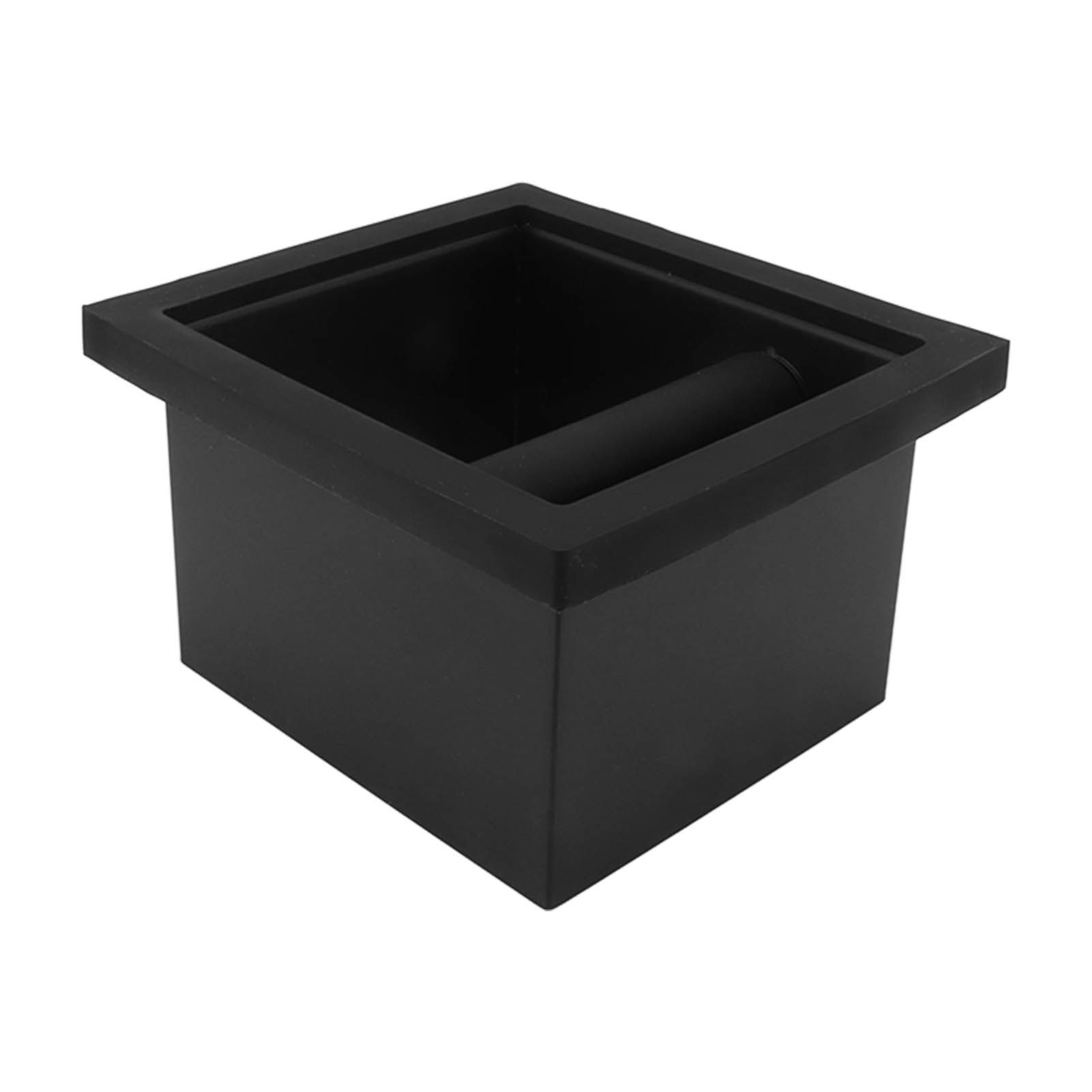 Coffee Ground Knock Box Chute Stainless Steel Built in Desktop Bottomless Knocking Slag Bucket for Home - Image 3