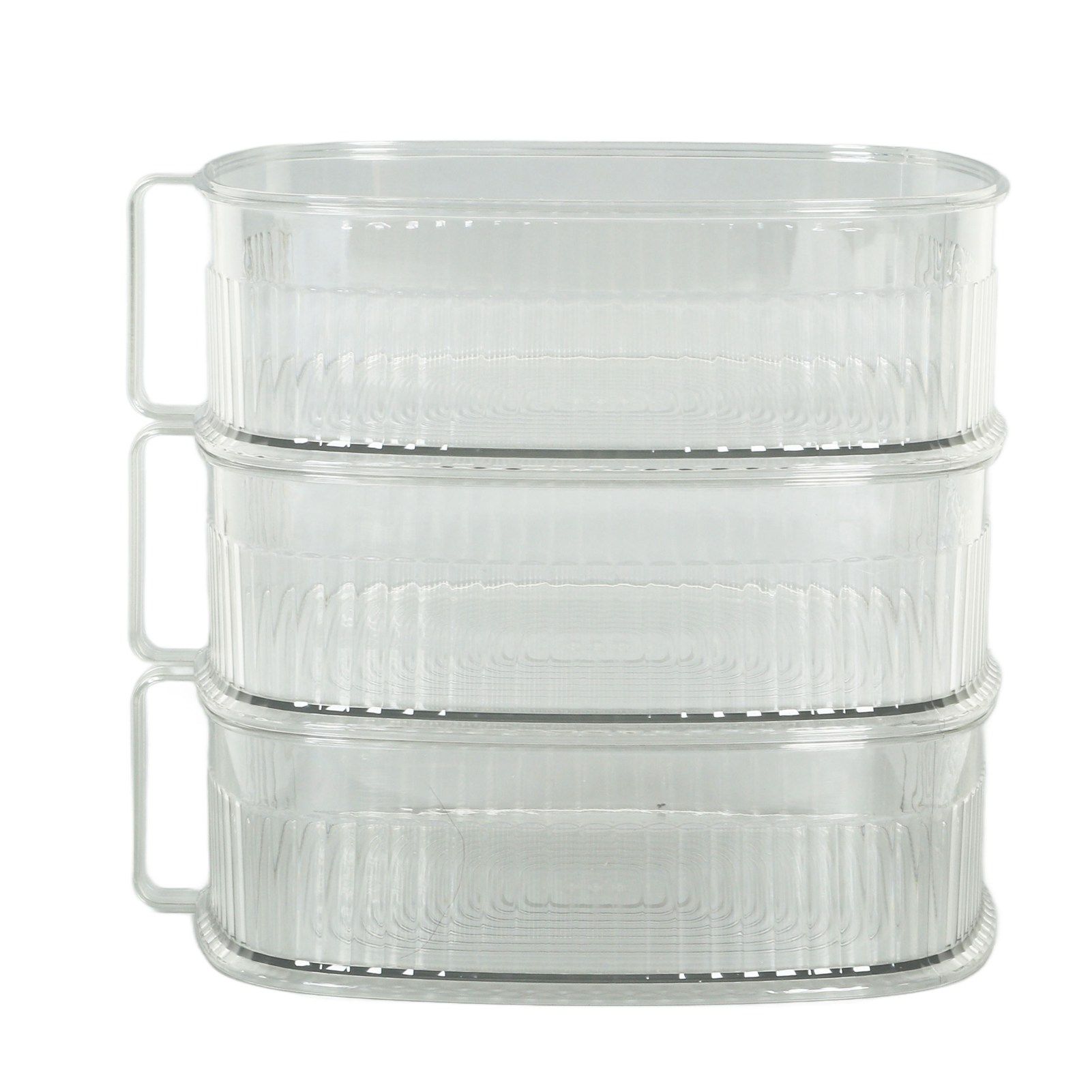 Transparent Dish Dust Cover Dustproof Multi Layer Dish Cover Multifunctional Food Cover 3 Layer - Image 1