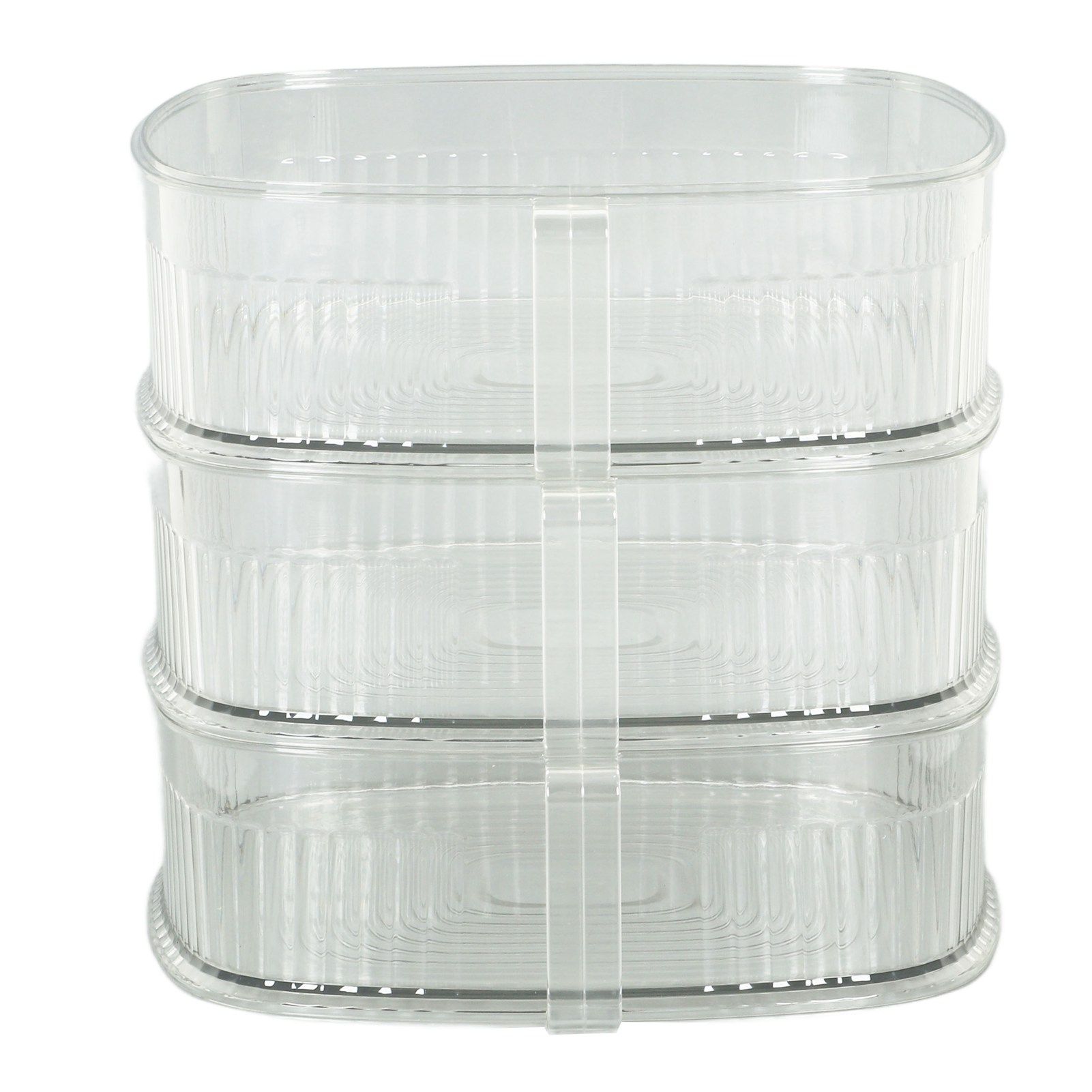 Transparent Dish Dust Cover Dustproof Multi Layer Dish Cover Multifunctional Food Cover 3 Layer - Image 4