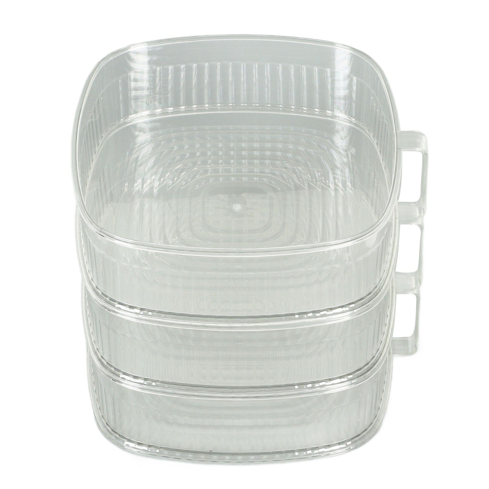 Transparent Dish Dust Cover Dustproof Multi Layer Dish Cover Multifunctional Food Cover 3 Layer - Image 5