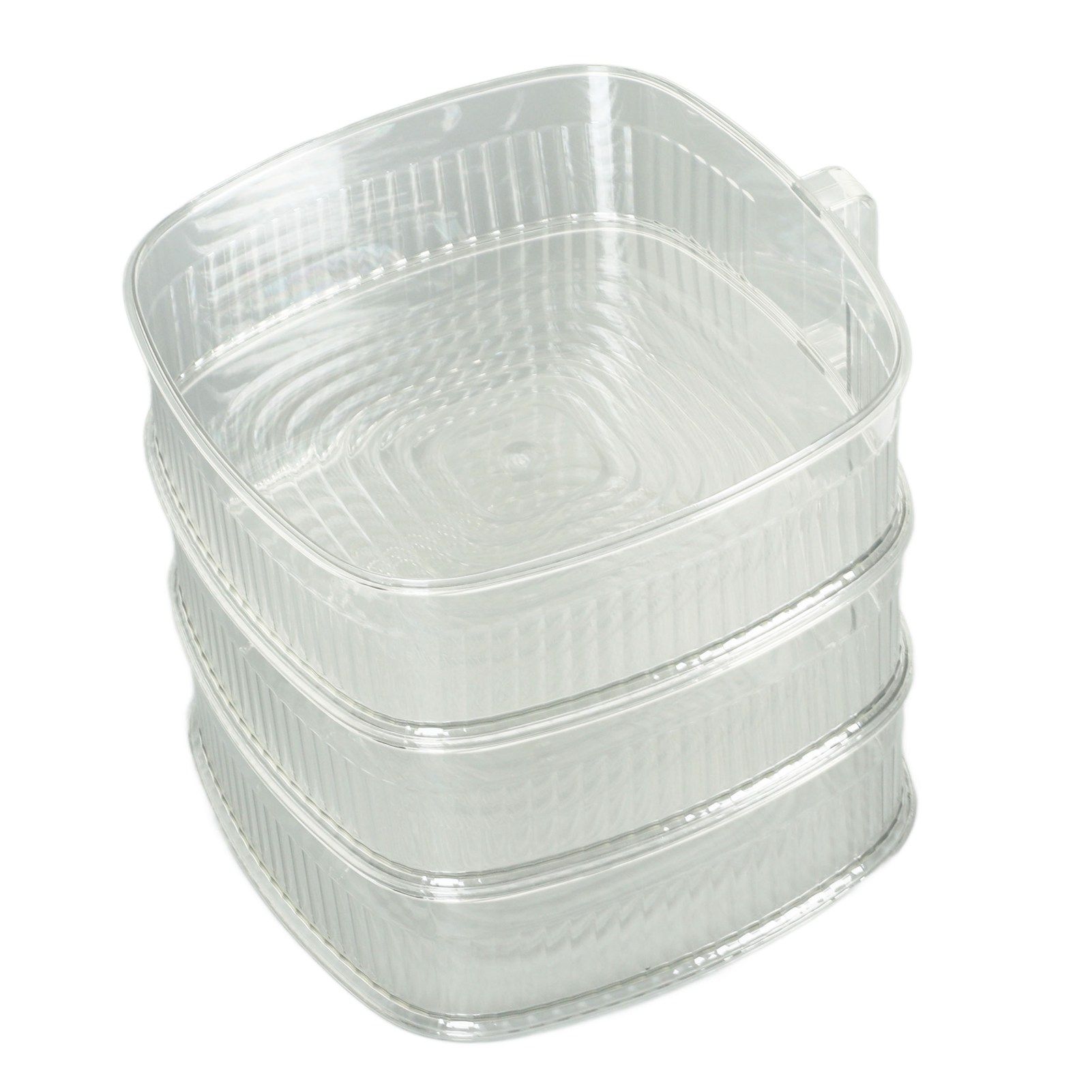 Transparent Dish Dust Cover Dustproof Multi Layer Dish Cover Multifunctional Food Cover 3 Layer - Image 6