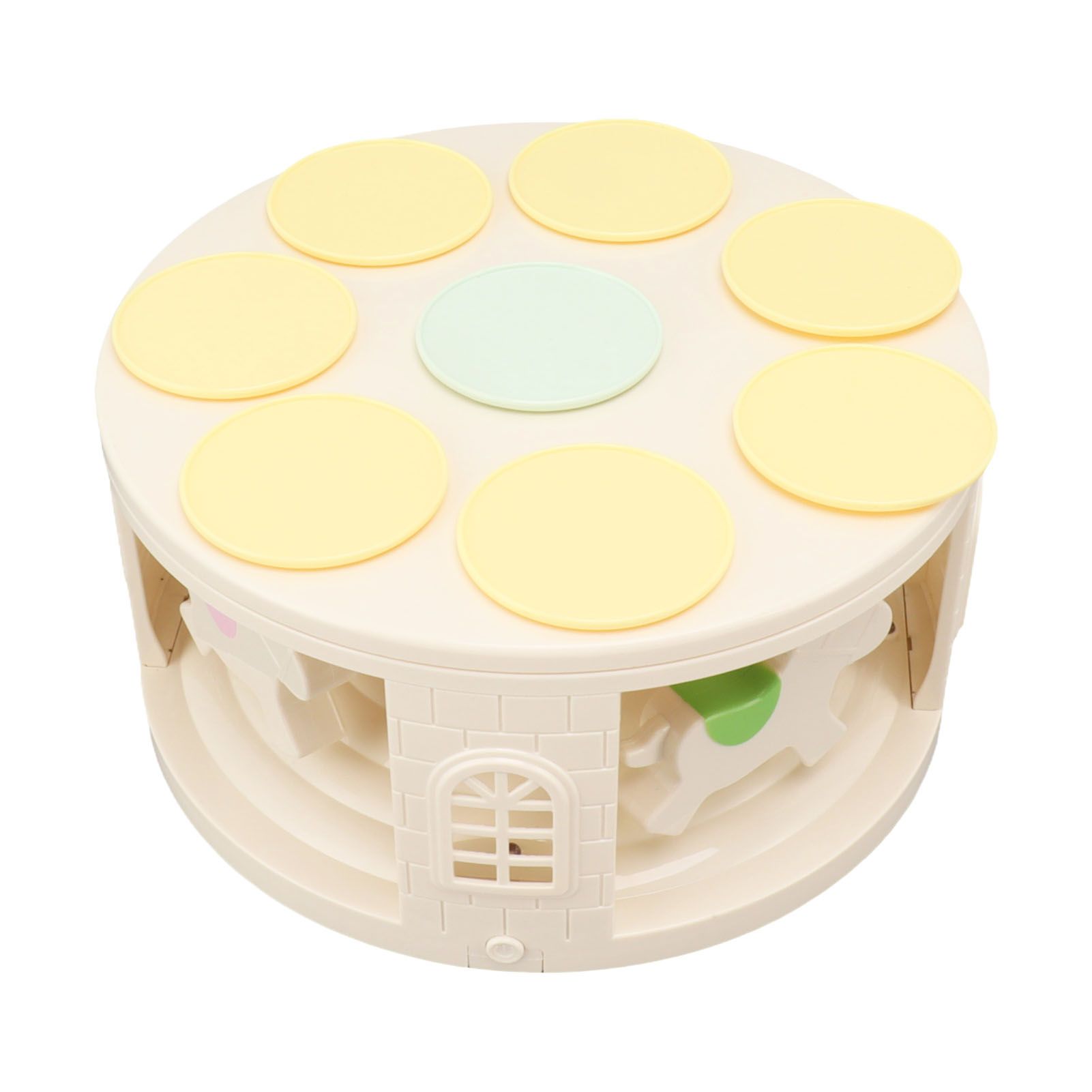 Rotary Dessert Machine LED Carousel Automatic Rotating Dessert Display Table with 4 Music for Wedding Party Supplies - Image 2