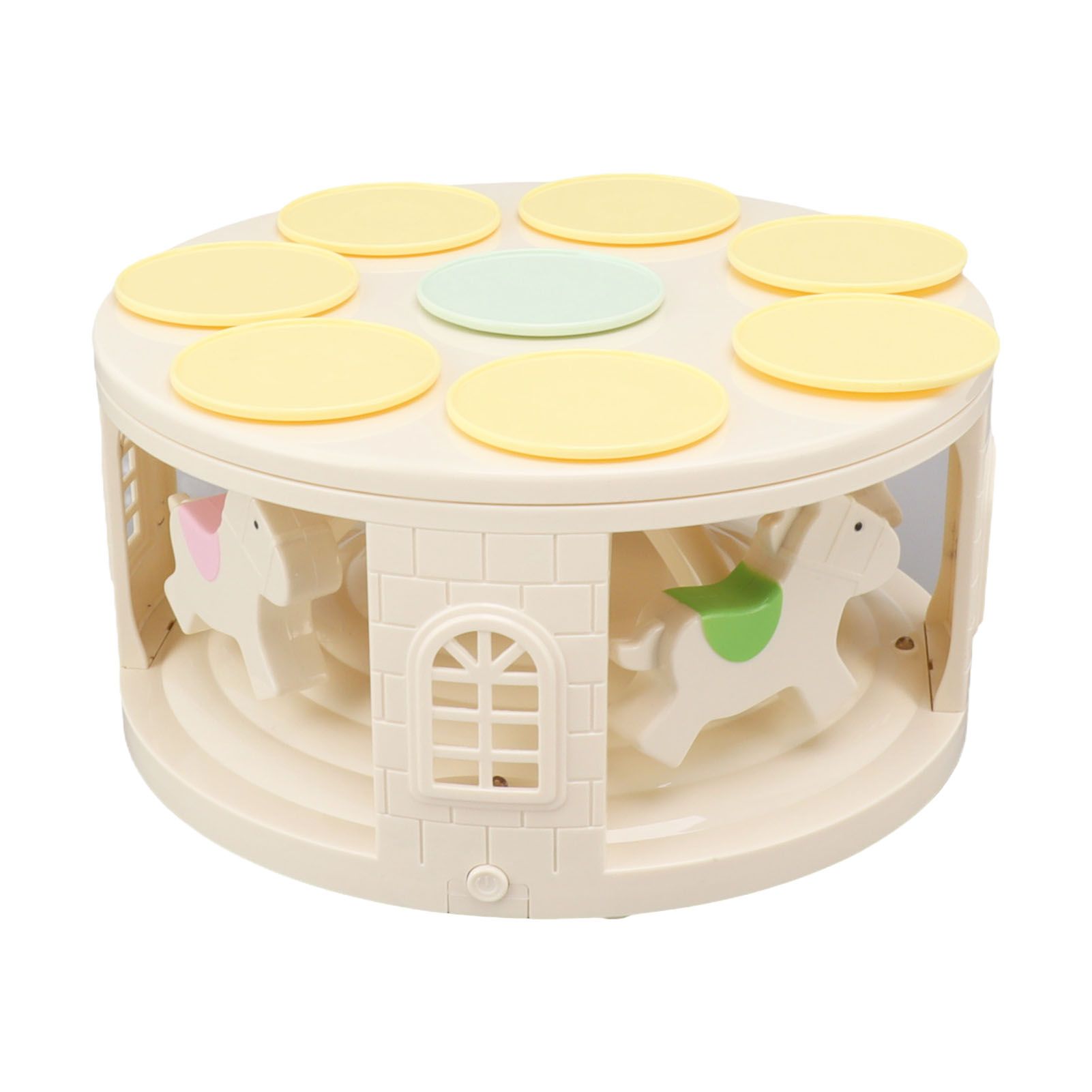 Rotary Dessert Machine LED Carousel Automatic Rotating Dessert Display Table with 4 Music for Wedding Party Supplies - Image 3