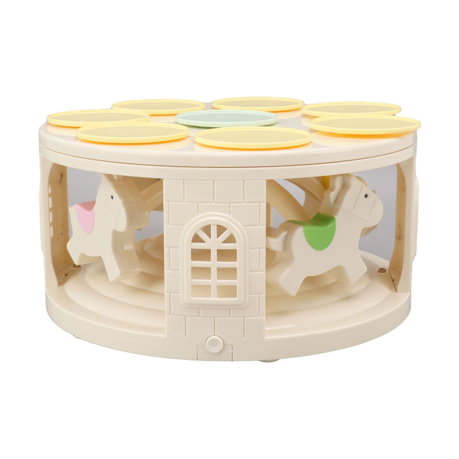 Rotary Dessert Machine LED Carousel Automatic Rotating Dessert Display Table with 4 Music for Wedding Party Supplies - Image 4
