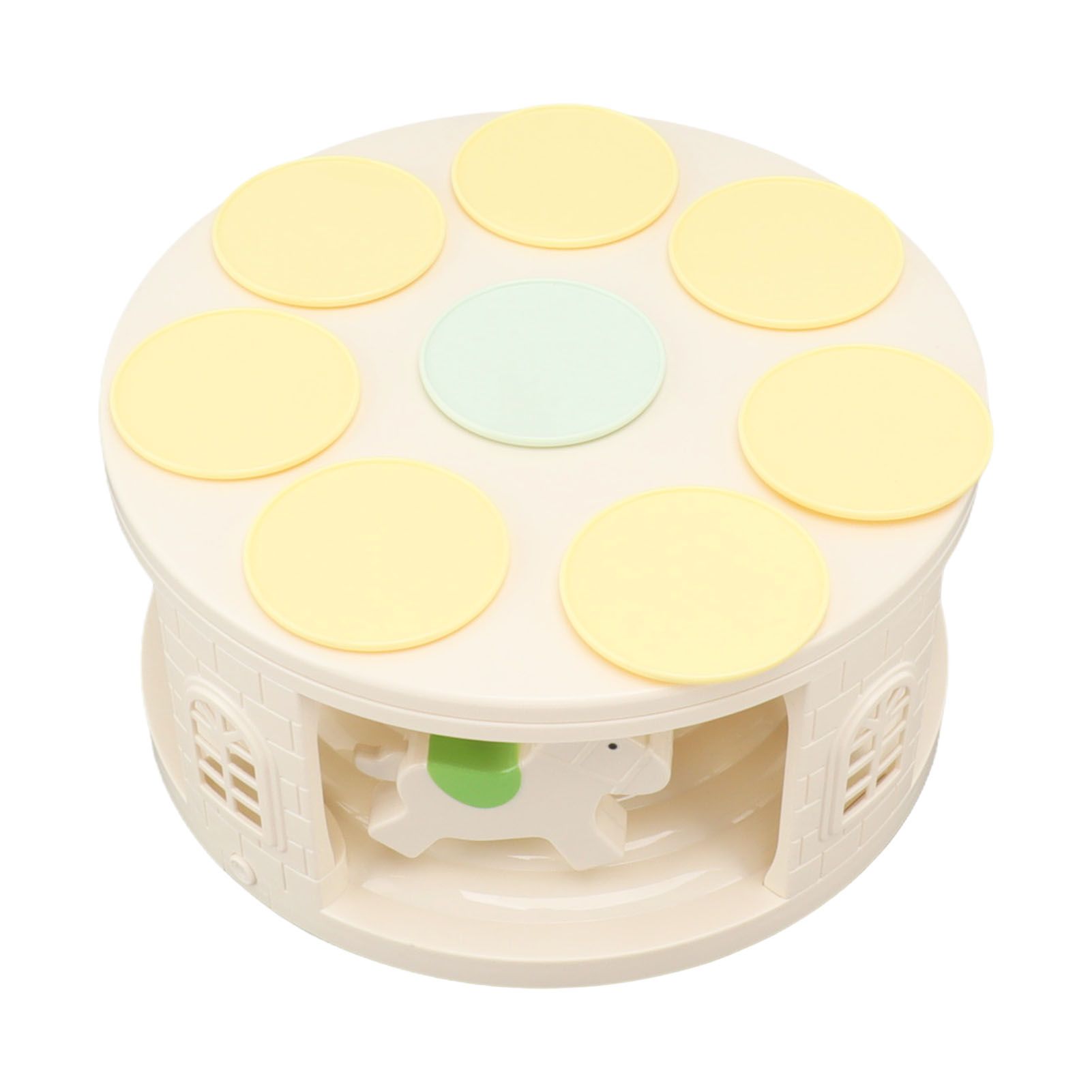 Rotary Dessert Machine LED Carousel Automatic Rotating Dessert Display Table with 4 Music for Wedding Party Supplies - Image 5