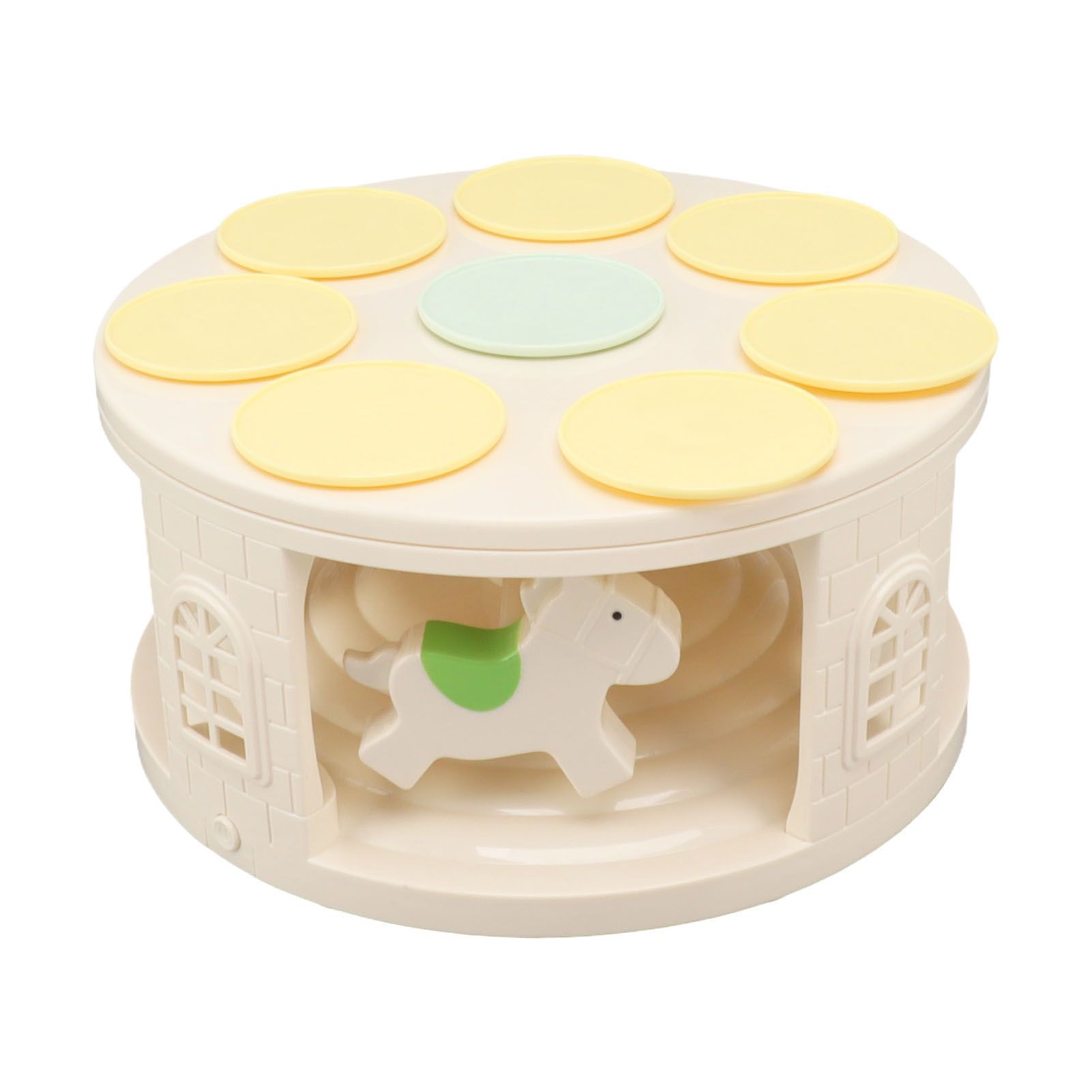 Rotary Dessert Machine LED Carousel Automatic Rotating Dessert Display Table with 4 Music for Wedding Party Supplies - Image 6