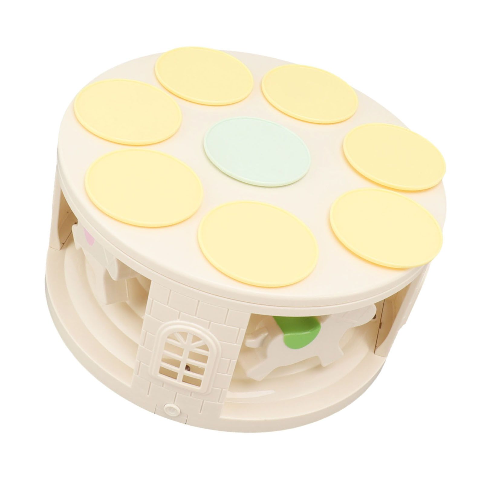 Rotary Dessert Machine LED Carousel Automatic Rotating Dessert Display Table with 4 Music for Wedding Party Supplies - Image 8