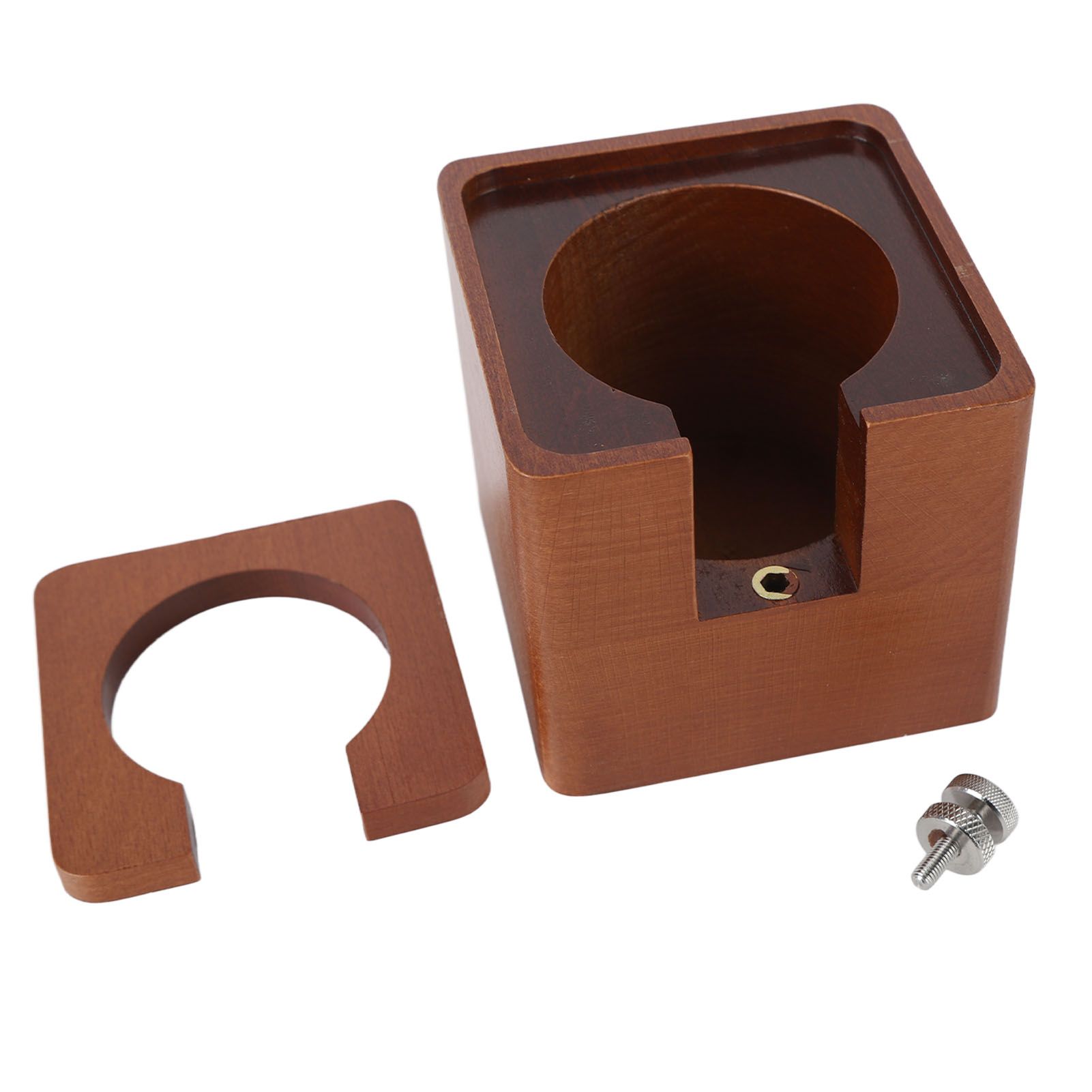 Coffee Tamper Holder Universal Food Safe Wood Coffee Filter Tamper Stand for 51mm 53mm 54mm Portafilter - Image 1