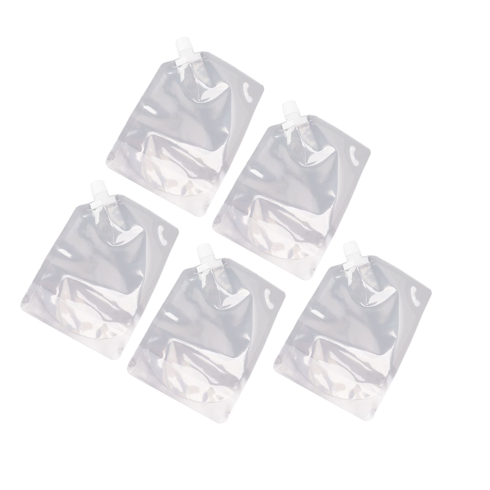 5Pcs Grain Sealed Storage Bag Reusable Transparent Grain Storage Bag for Rice Cereals Flour Nuts 1kg - Image 6
