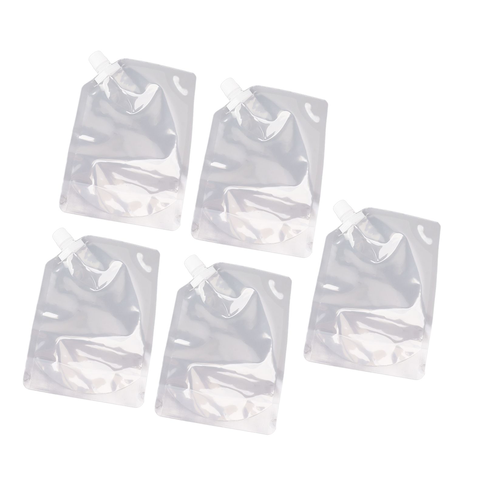 5Pcs Grain Sealed Storage Bag Reusable Transparent Grain Storage Bag for Rice Cereals Flour Nuts 1kg - Image 7