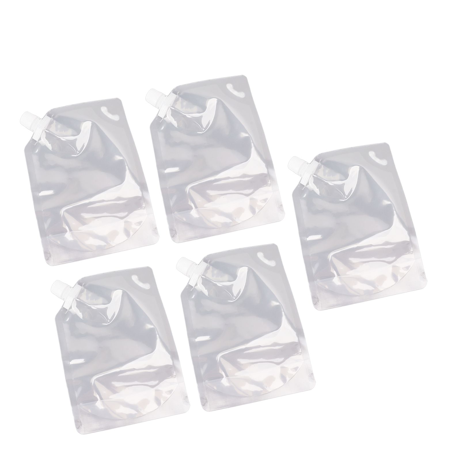 5Pcs Grain Sealed Storage Bag Reusable Transparent Grain Storage Bag for Rice Cereals Flour Nuts 1kg - Image 8