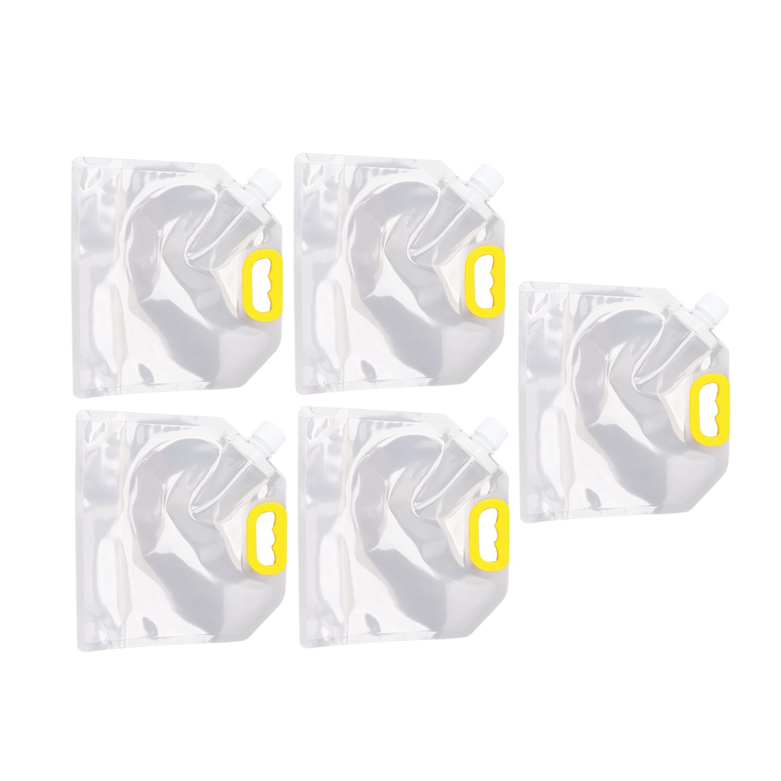 5Pcs Grain Sealed Storage Bag Reusable Transparent Grain Storage Bag for Rice Cereals Flour Nuts 1.5kg - Image 7