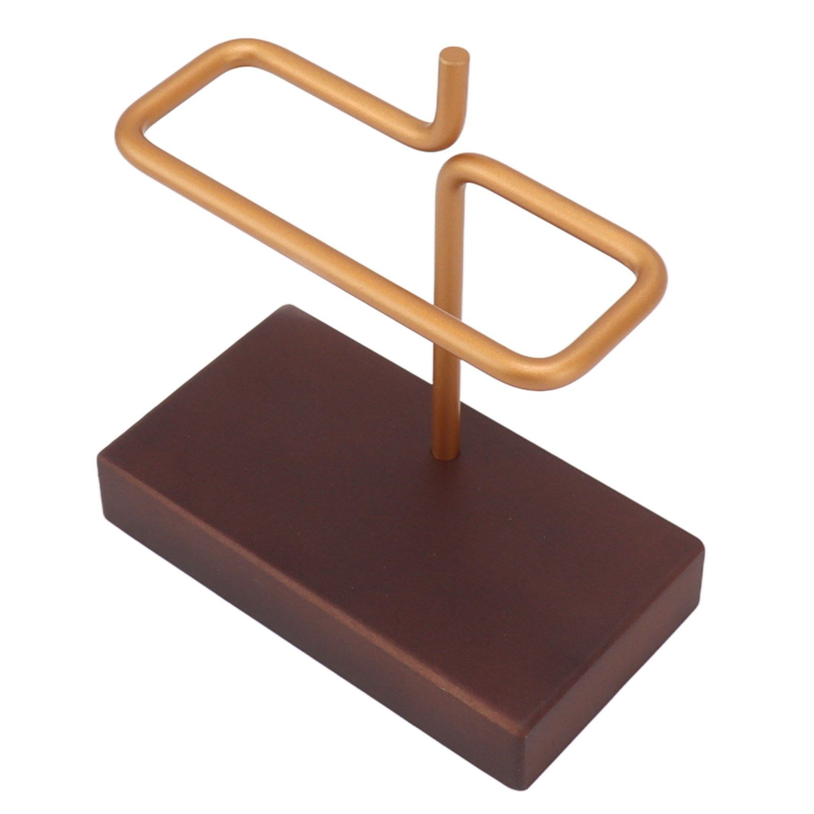 Coffee Filter Holder Wooden Hand Drip Coffee Filter Paper Stand for Home Cafe Bars Walnut Wood - Image 5