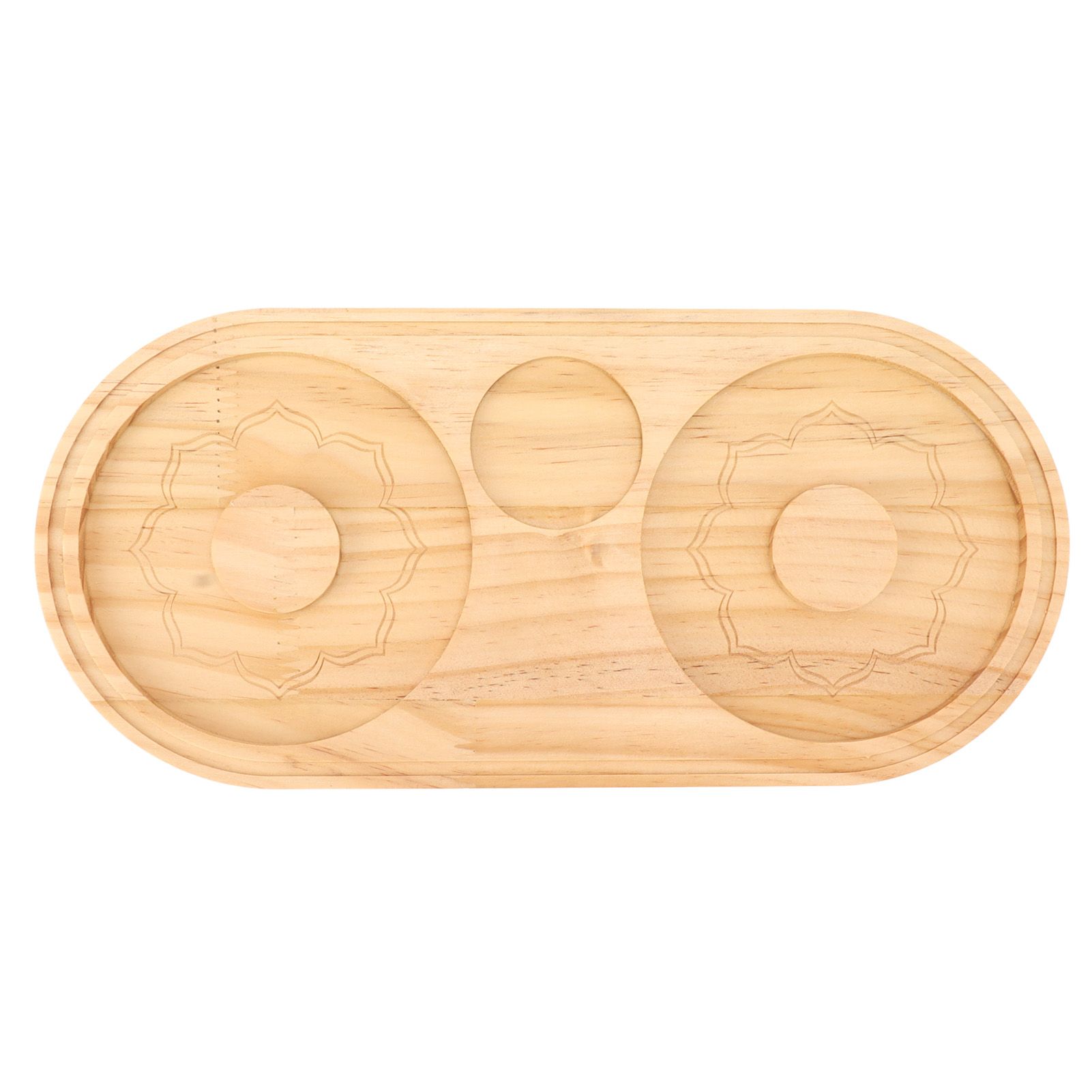 Salt Rimmer Pine Wood Sugar Rimmer Waterproof Holder Bar Tool for Cocktail Margarita A - Image 1