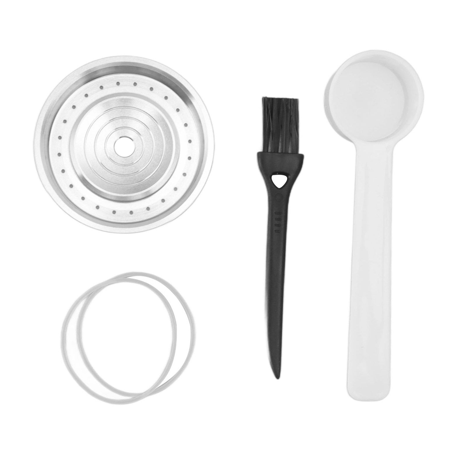 Coffee Capsule Lid 304 Stainless Steel Rust Proof Reusable Refillable Coffee Capsule Seal Cover - Image 1