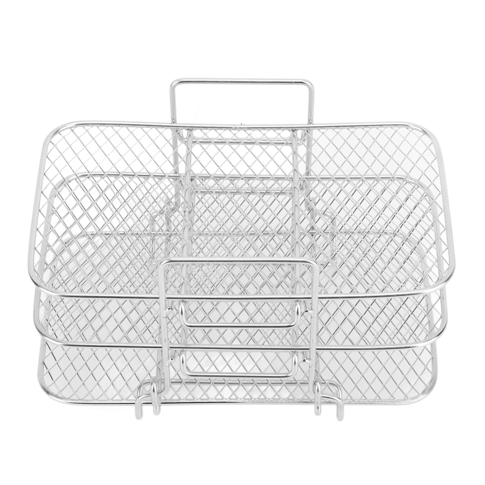 3 Layer Fryer Rack Stainless Steel Stackable Grill Rack 3 Tier Baking Rack for Household Use - Image 6