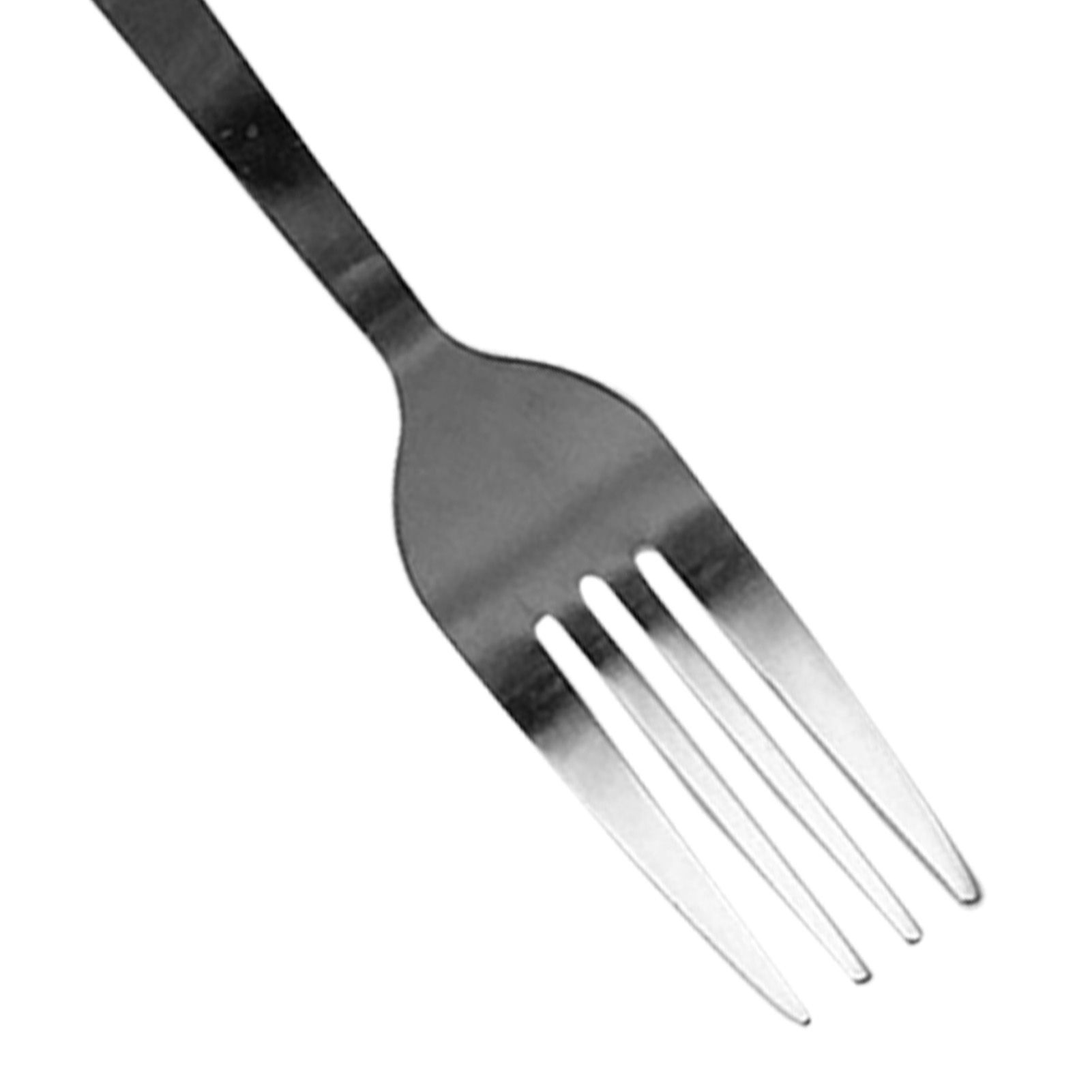 3 Piece Tableware Utensils Set Spoon Forks Chopsticks Rounded Stainless Steel Flatware Cutlery Set with Transparent Box - Image 8