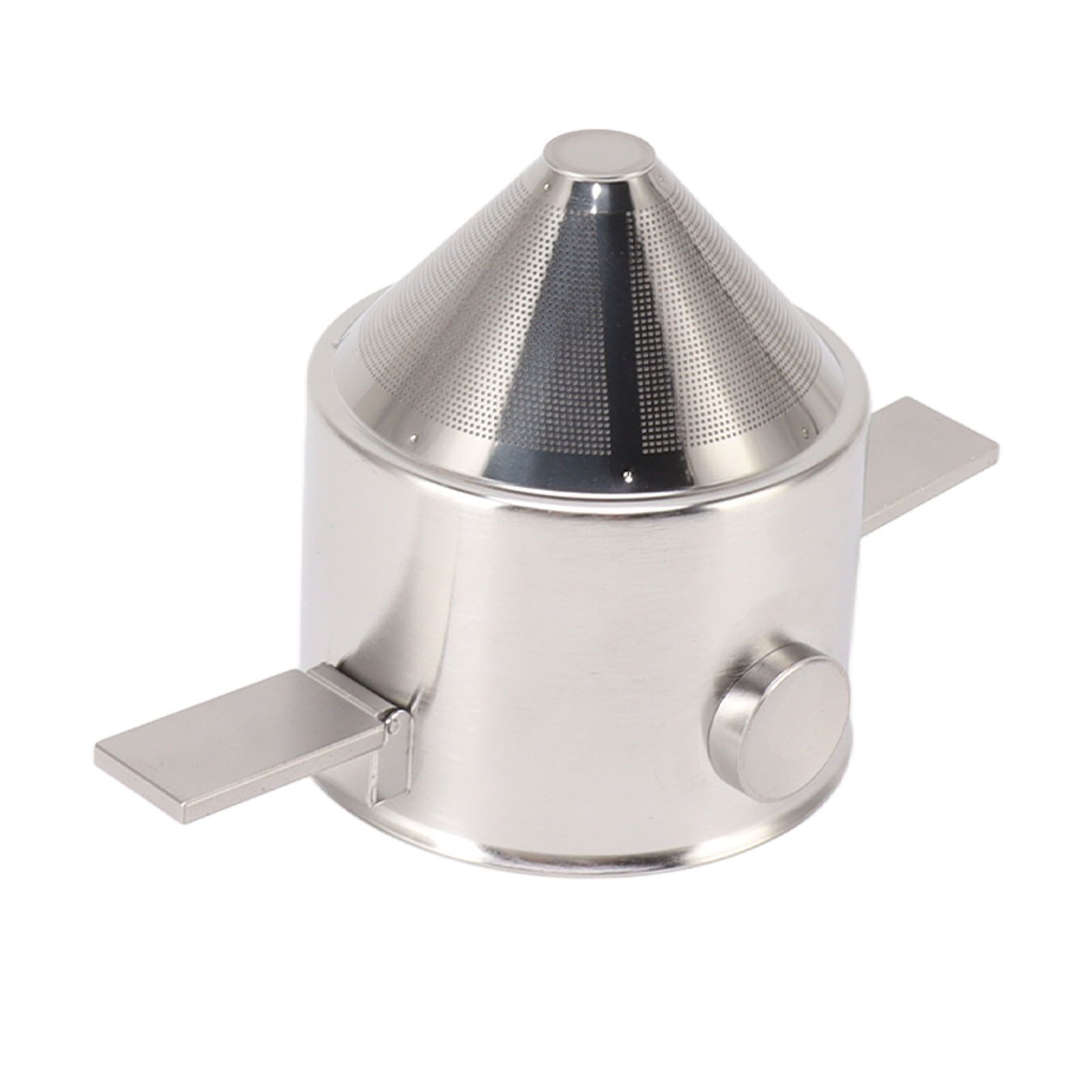 Portable Pour Over Coffee Filter Collapsible Reusable Stainless Steel Slow Drip Coffee Filter for Travel Camping Office - Image 2