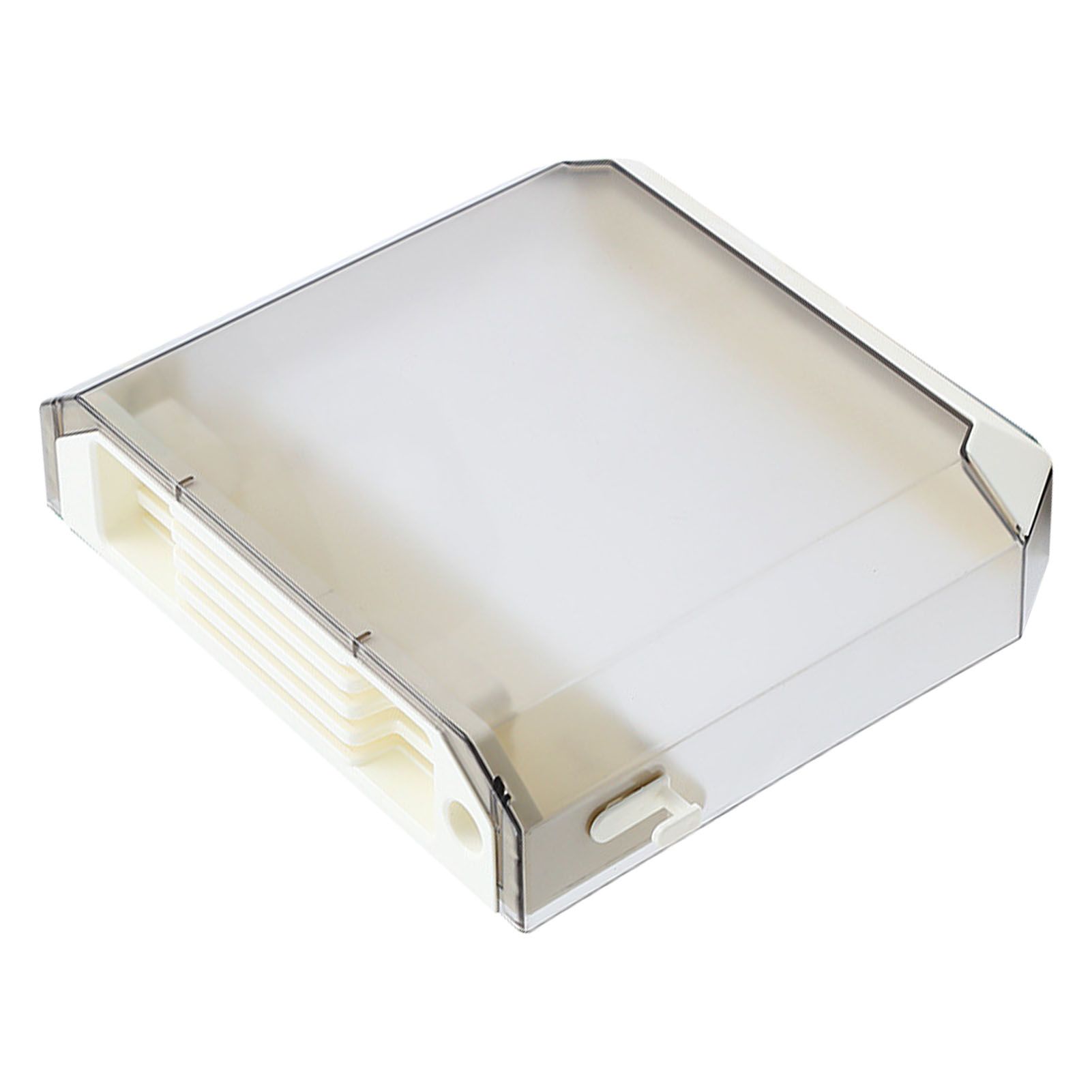 Wall Mounted Knife Holder Ultrathin Plastic Installation Box Storage Rack for Kitchen Gray - Image 4
