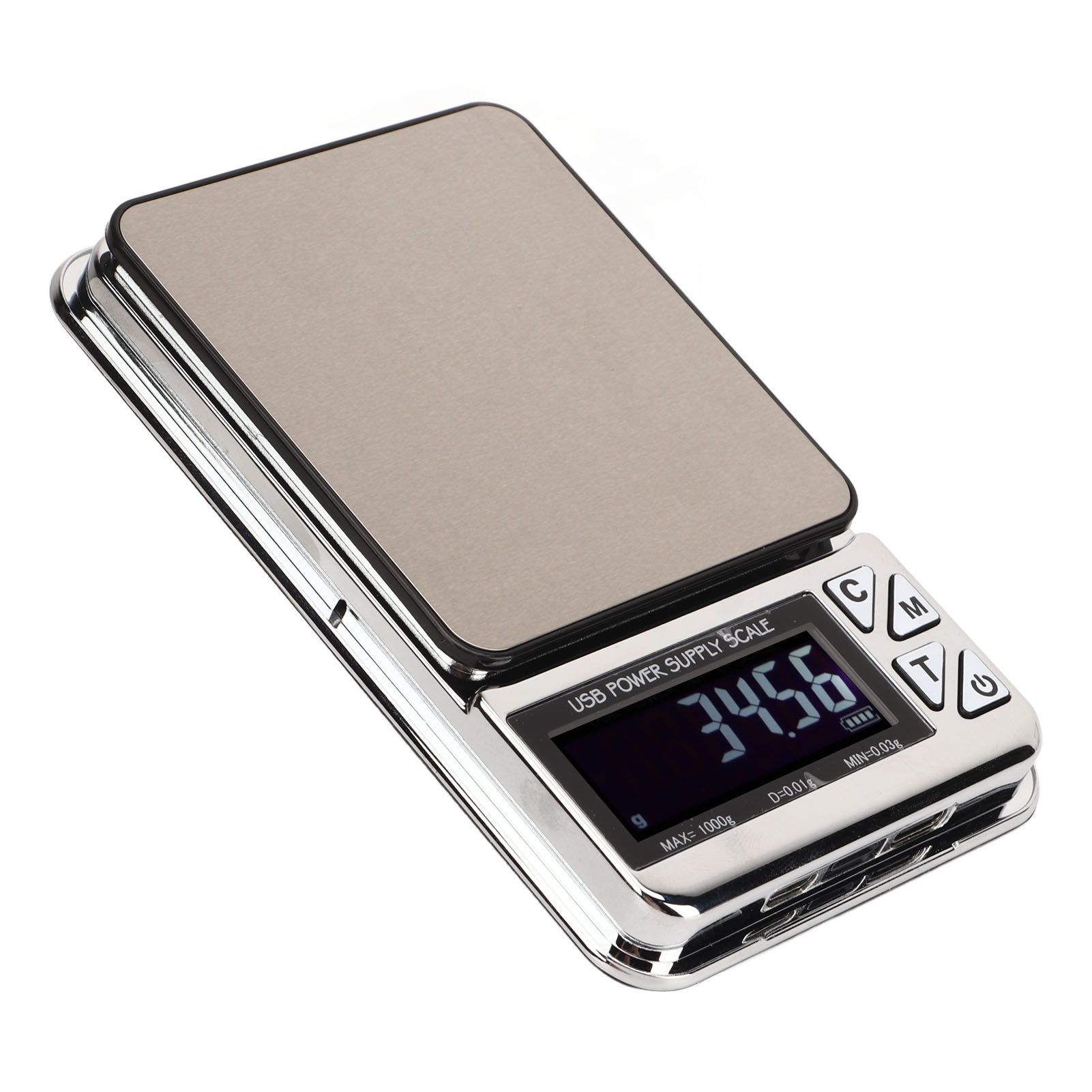 USB Electric Jewelry Flat Weighing Scale Electronic Kitchen Food Coffee Weighing Scale 200mAh - Image 4