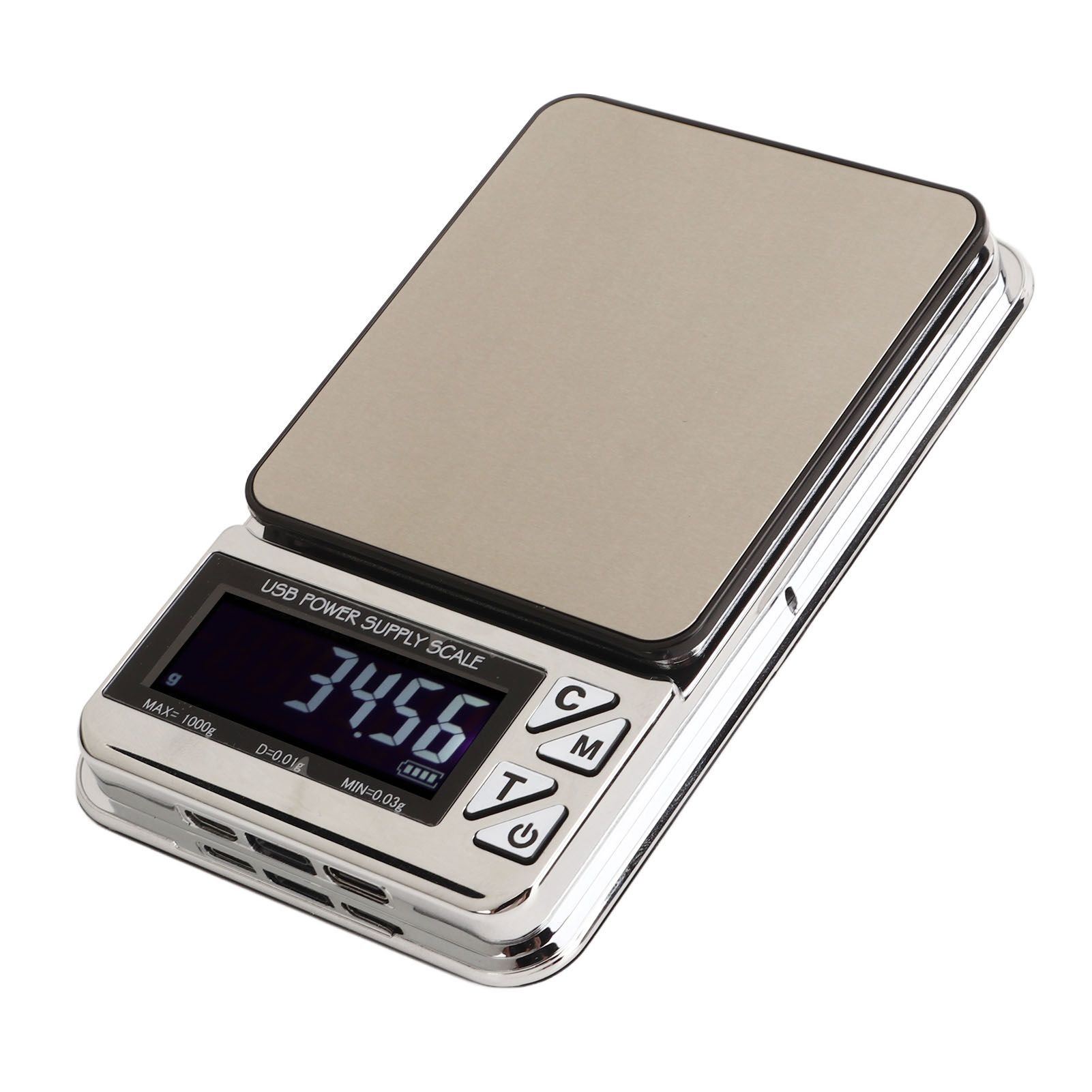 USB Electric Jewelry Flat Weighing Scale Electronic Kitchen Food Coffee Weighing Scale 200mAh - Image 5