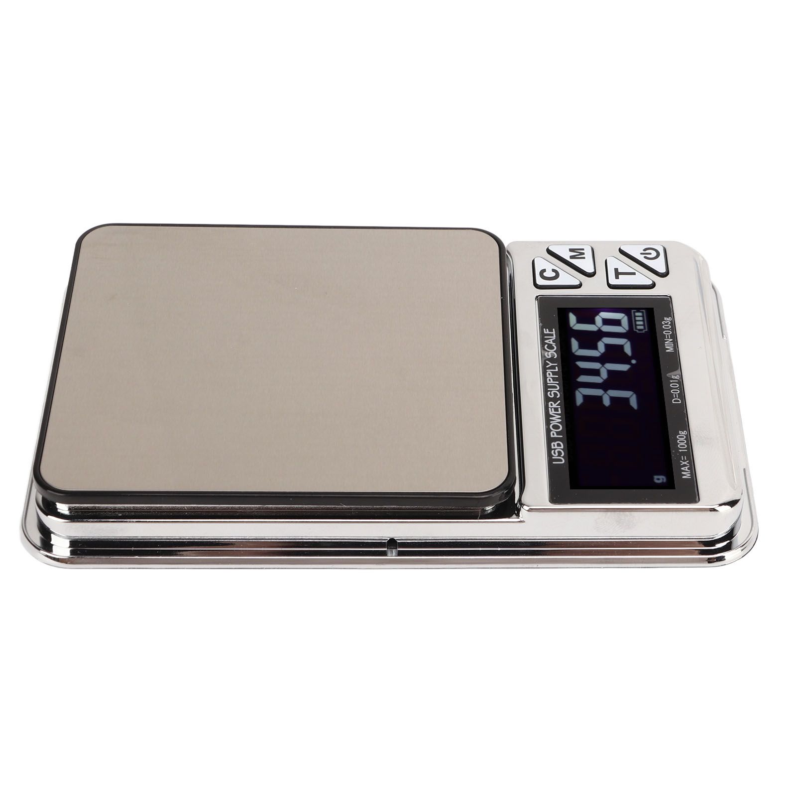 USB Electric Jewelry Flat Weighing Scale Electronic Kitchen Food Coffee Weighing Scale 200mAh - Image 8