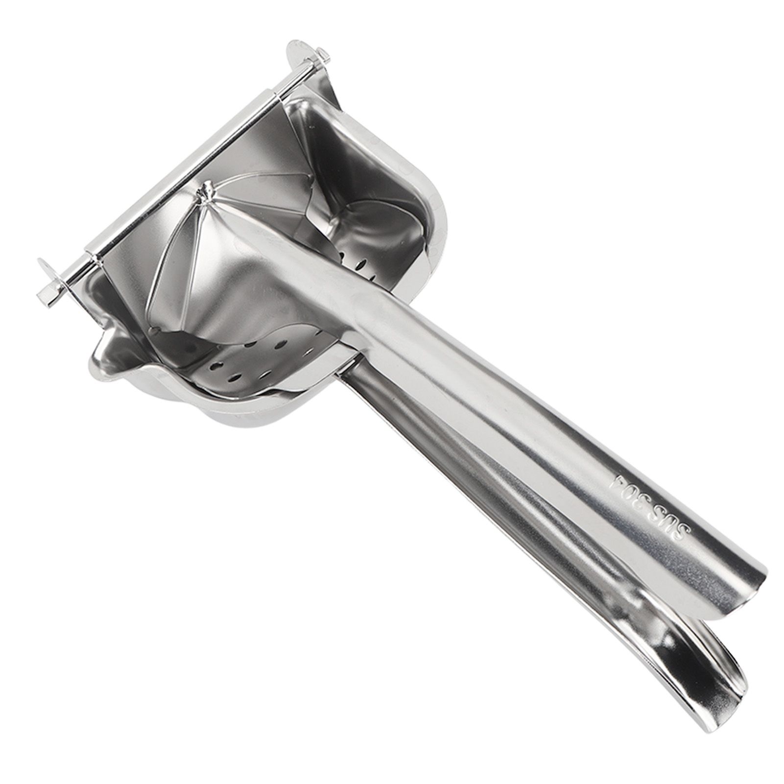 Hand Juicer 304 Stainless Steel Ergonomic Detachable Effort Saving Citrus Juicer for Home Kitchen Office - Image 5