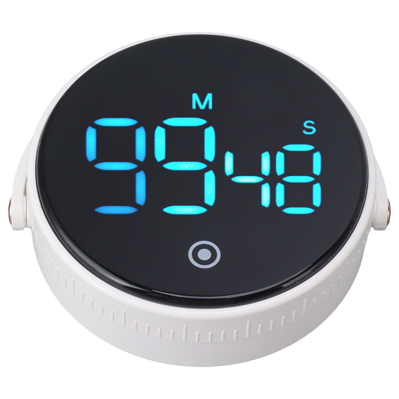 Digital Kitchen Timer Magnetic Large LED Display Countdown Timer for Cooking Classroom Fitness White - Image 2