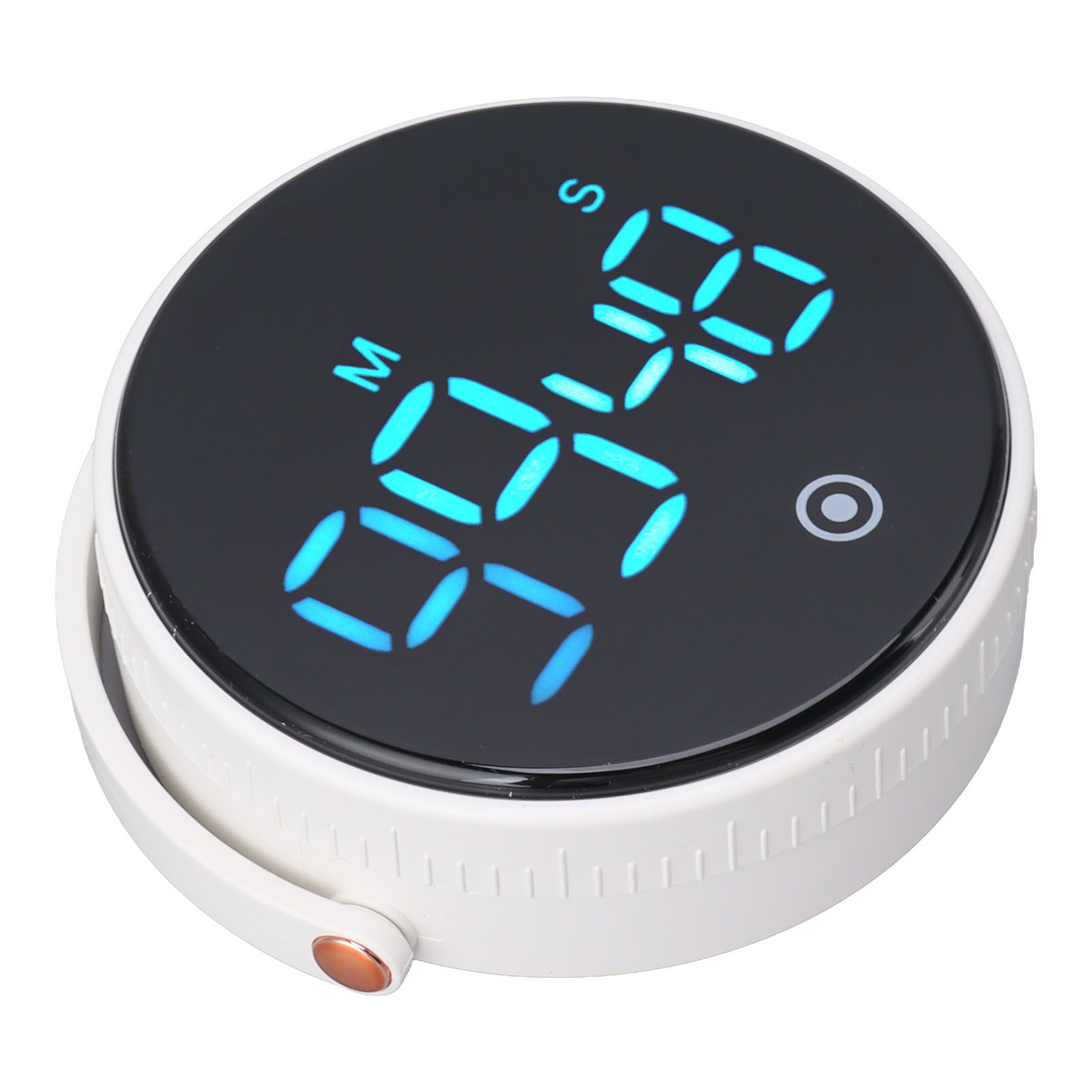 Digital Kitchen Timer Magnetic Large LED Display Countdown Timer for Cooking Classroom Fitness White - Image 4